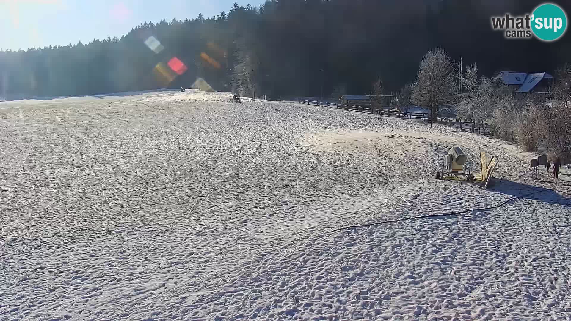 Le nordic center Bonovec – Live webcam