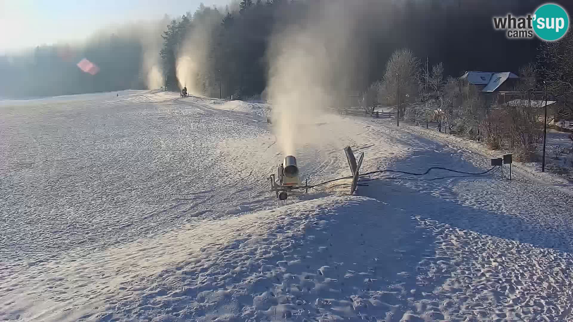 Live webcam Nordic center Bonovec – Medvode