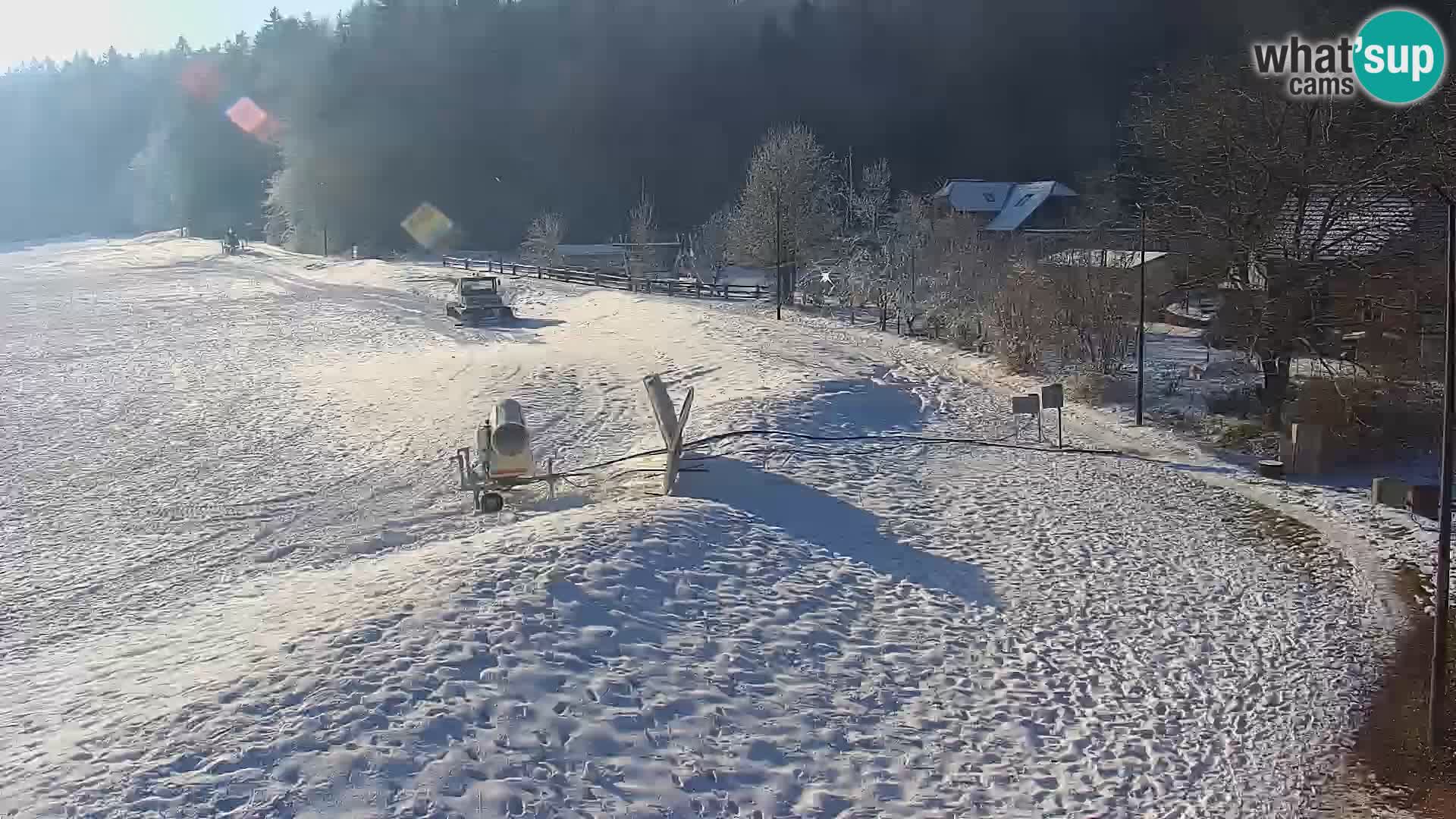 Le nordic center Bonovec – Live webcam