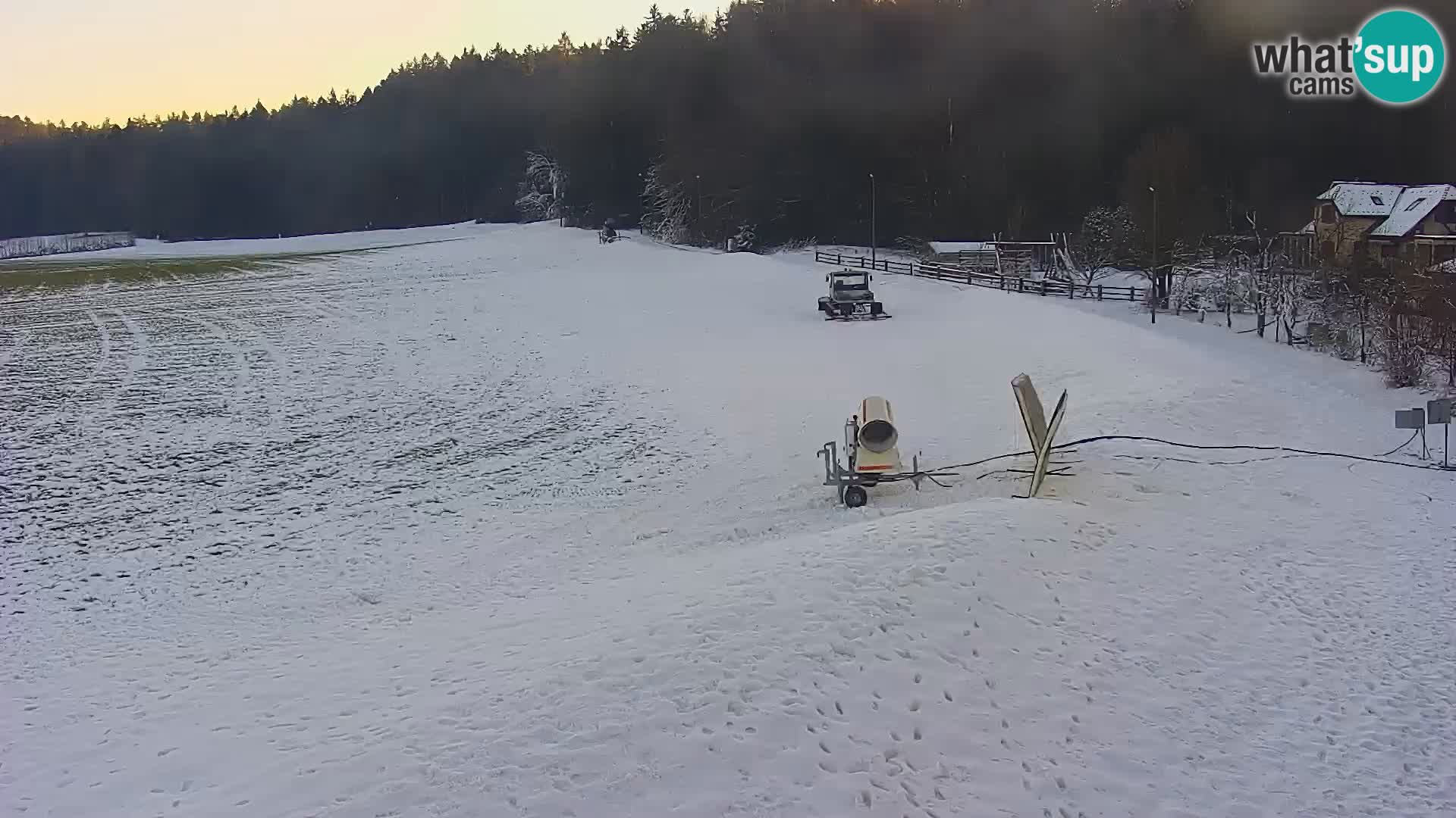 Le nordic center Bonovec – Live webcam