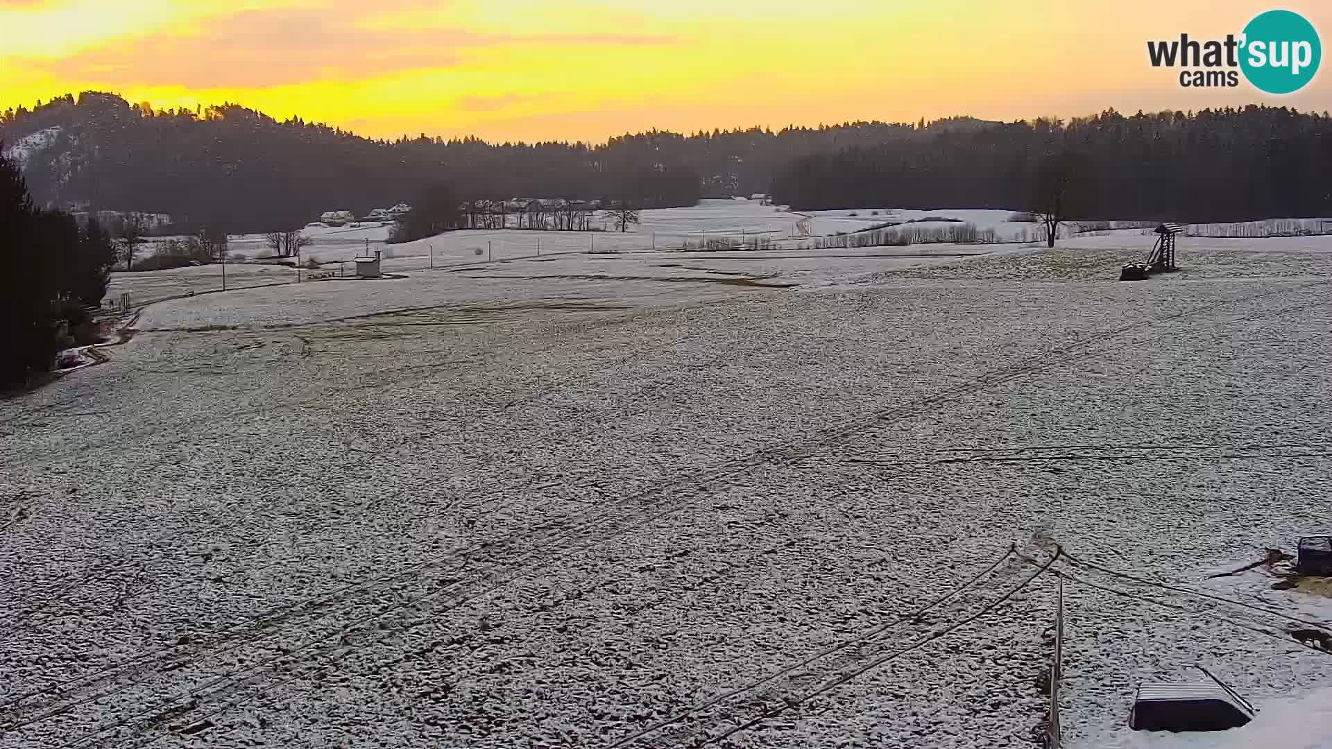 Live webcam Nordic center Bonovec – Medvode