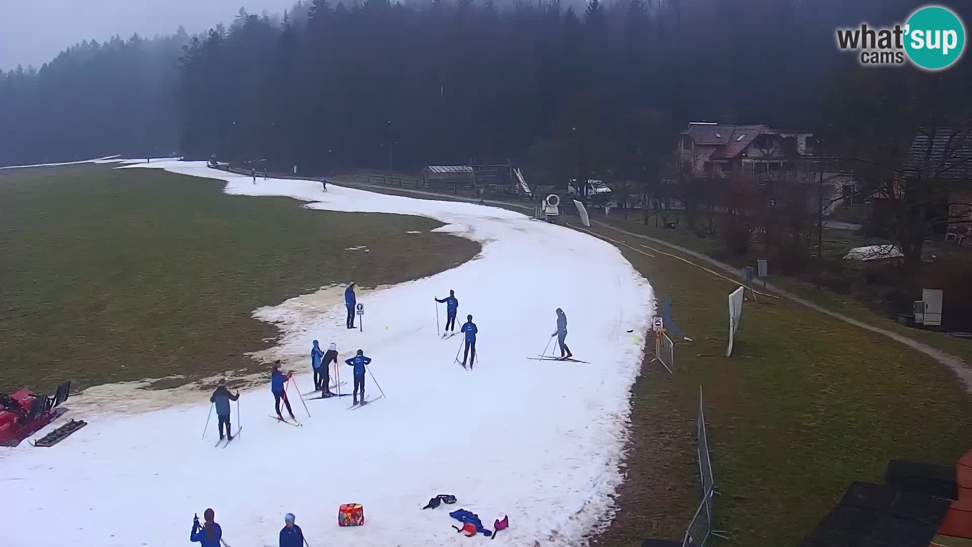 Live webcam Nordic center Bonovec – Medvode