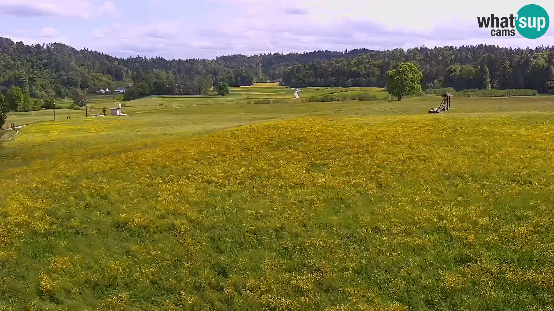 Live webcam Nordic center Bonovec – Medvode