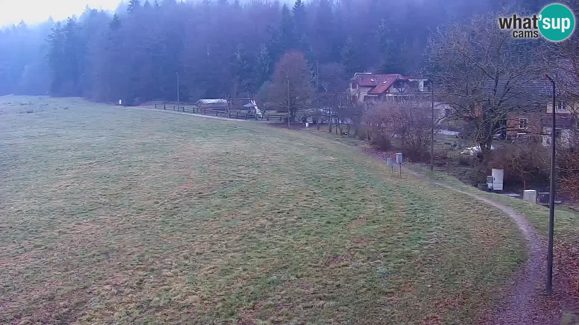 Live webcam Centro sci nordico a Bonovec