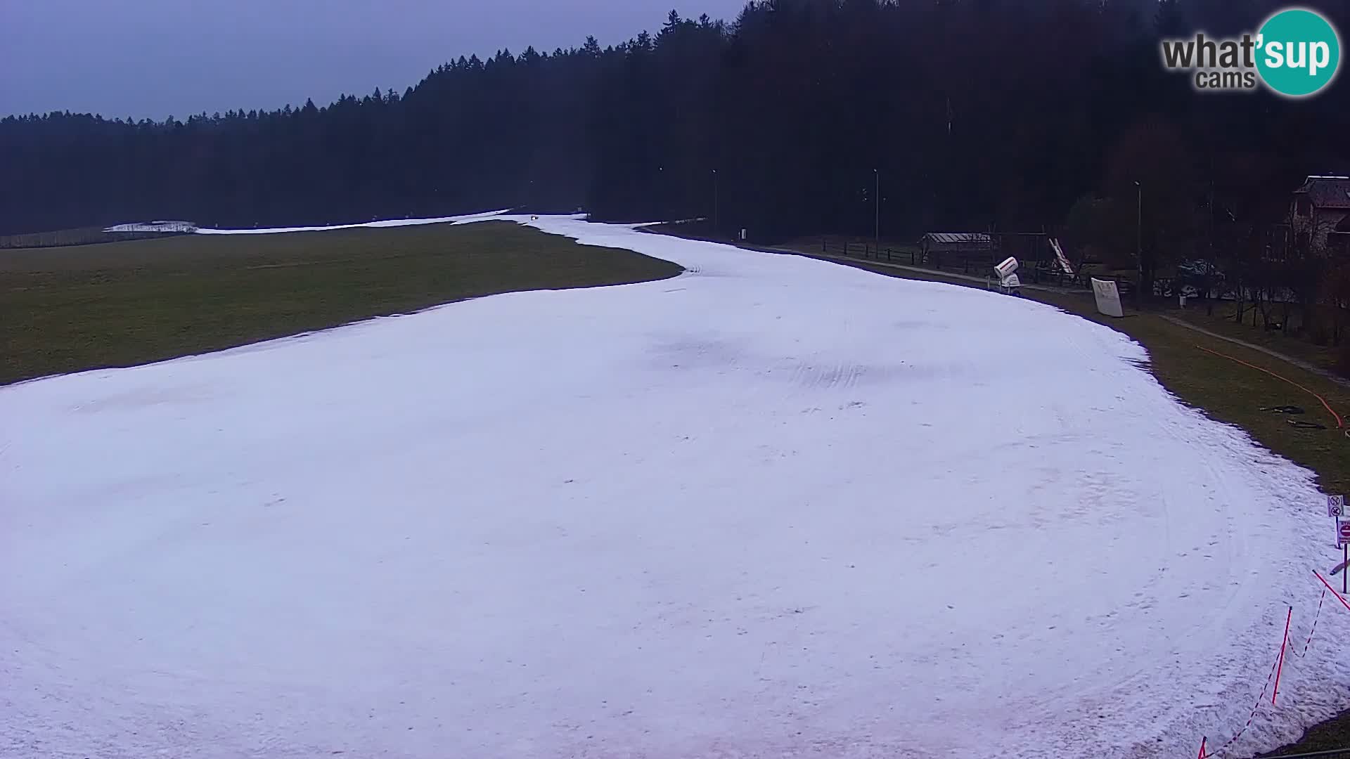 Live webcam Centro sci nordico a Bonovec