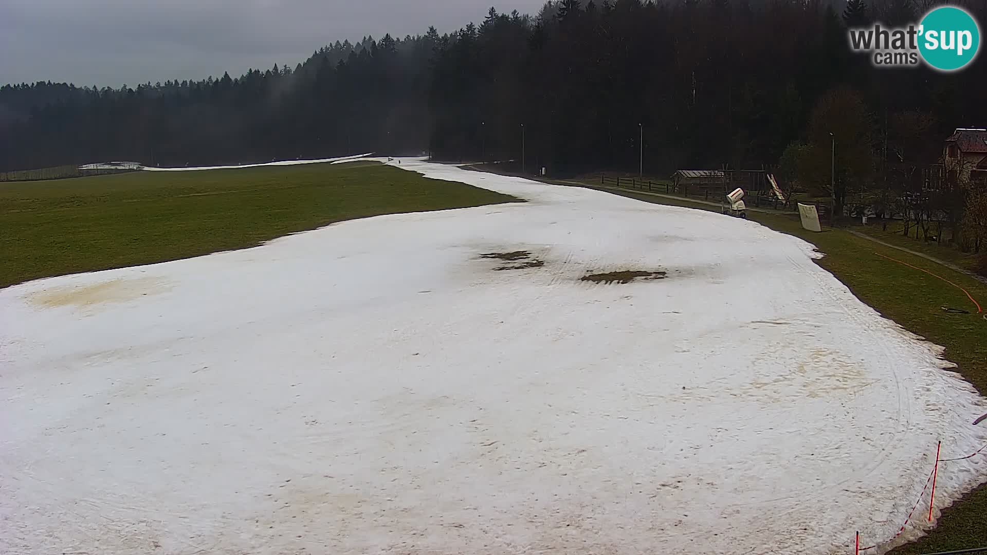 Live webcam Centro sci nordico a Bonovec