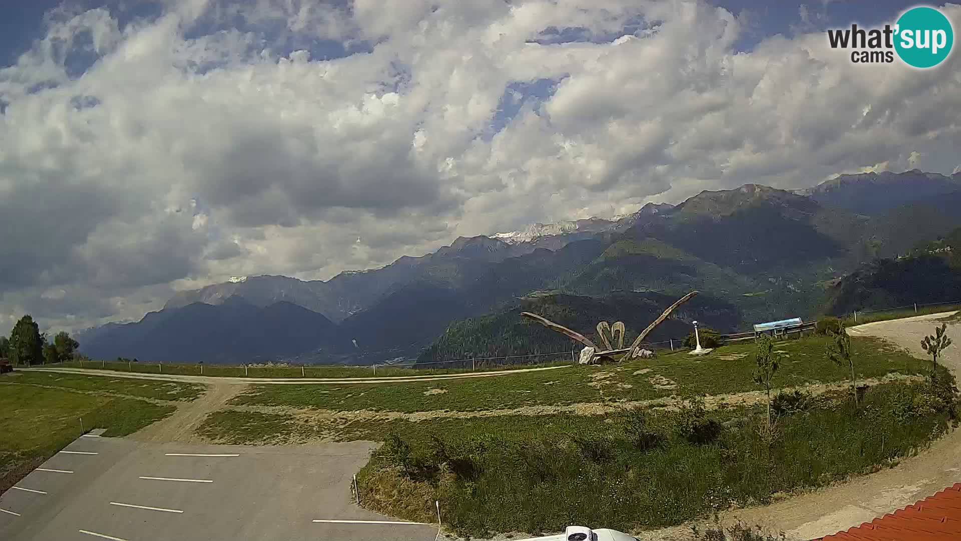 Tourist farm Široko webcam Most na Soči