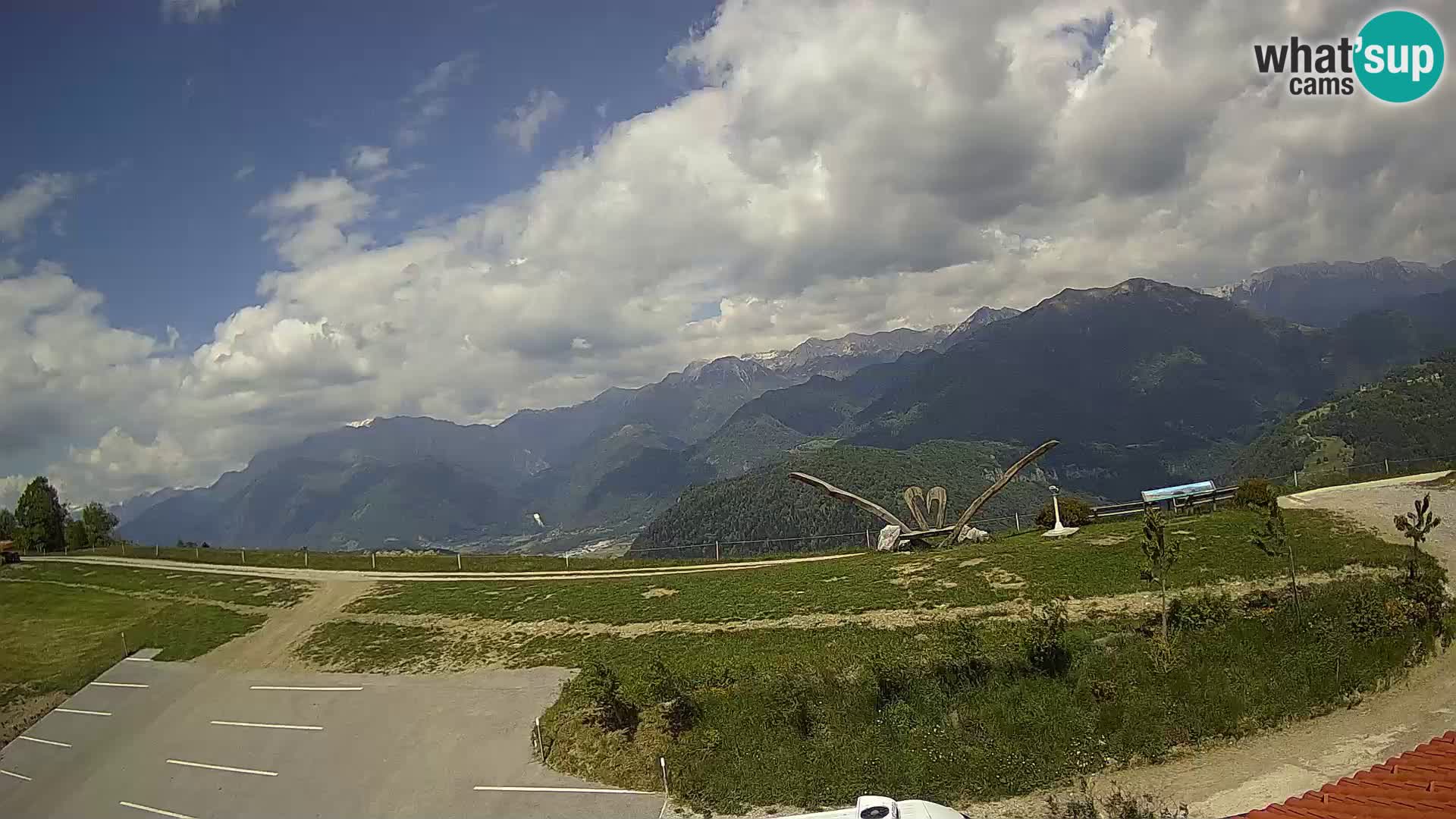 Ferme touristique Široko Livecam Most na Soči
