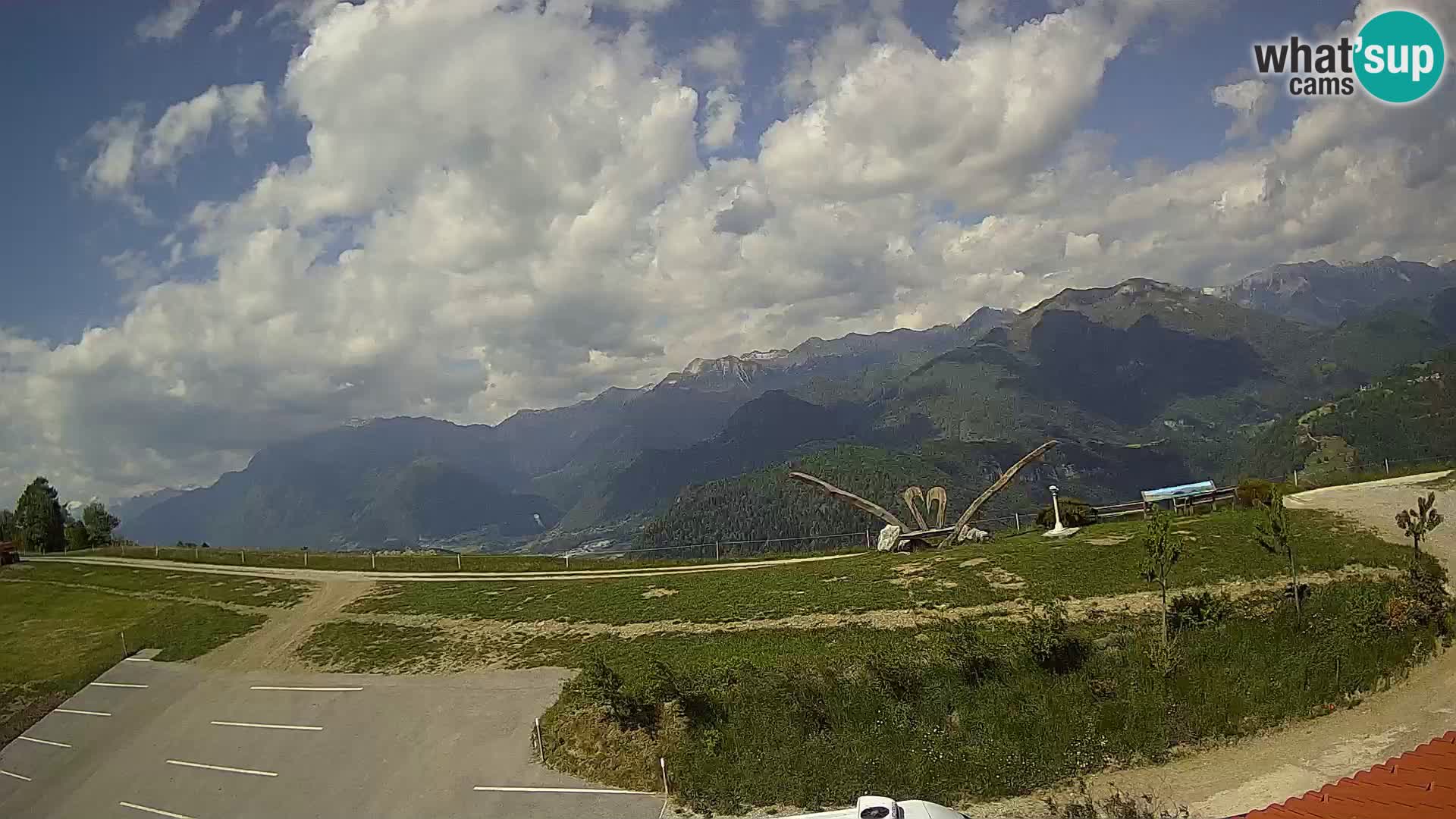 Tourist farm Široko webcam Most na Soči