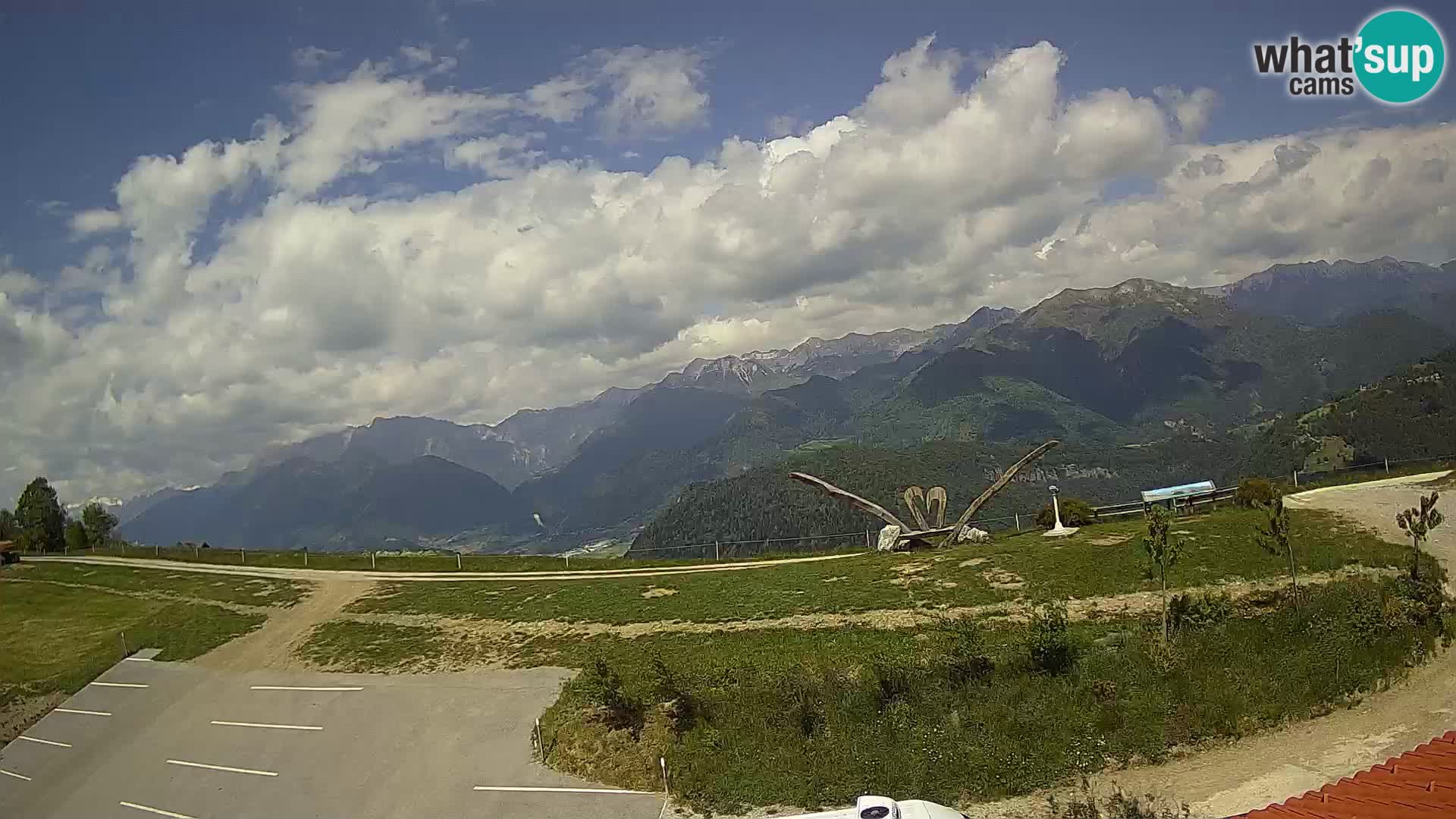 Tourist farm Široko webcam Most na Soči