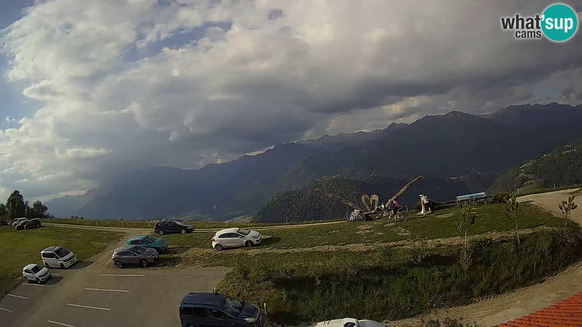 Tourist farm Široko webcam Most na Soči