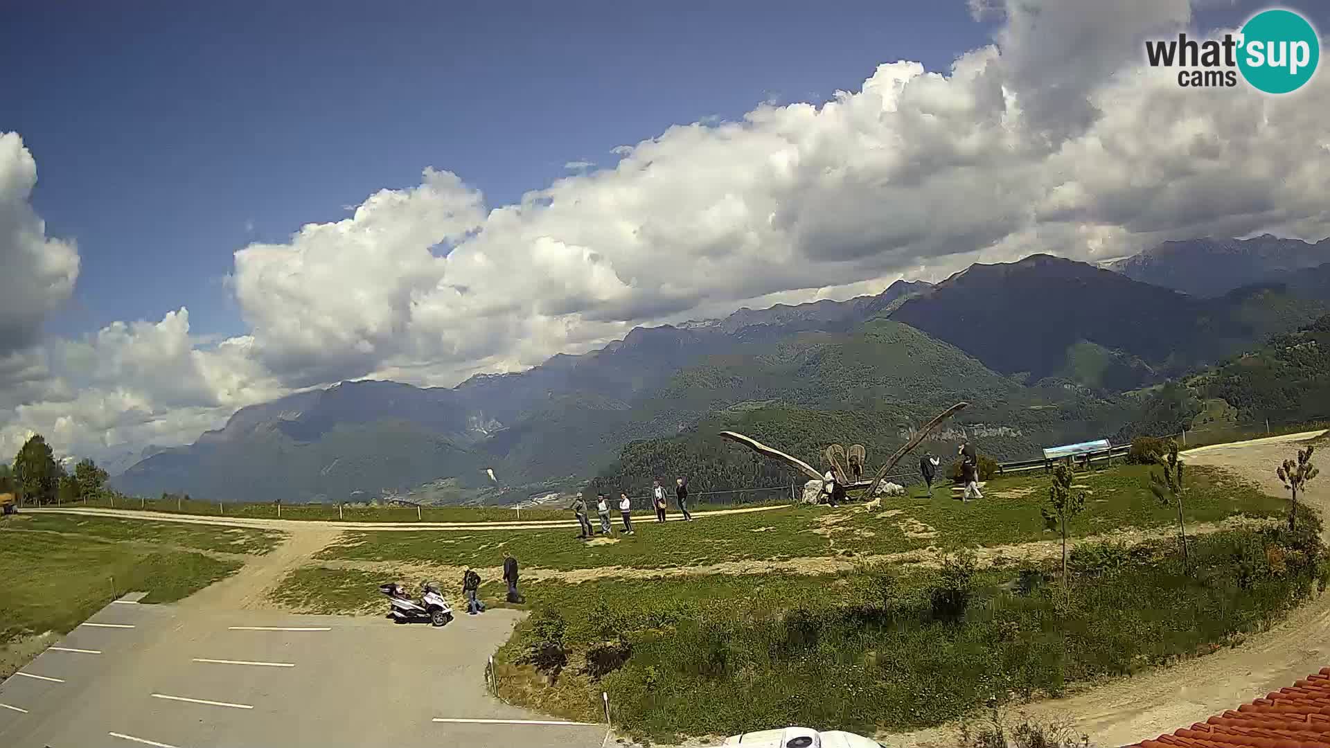Fattoria agrituristica Široko webcam Most na Soči