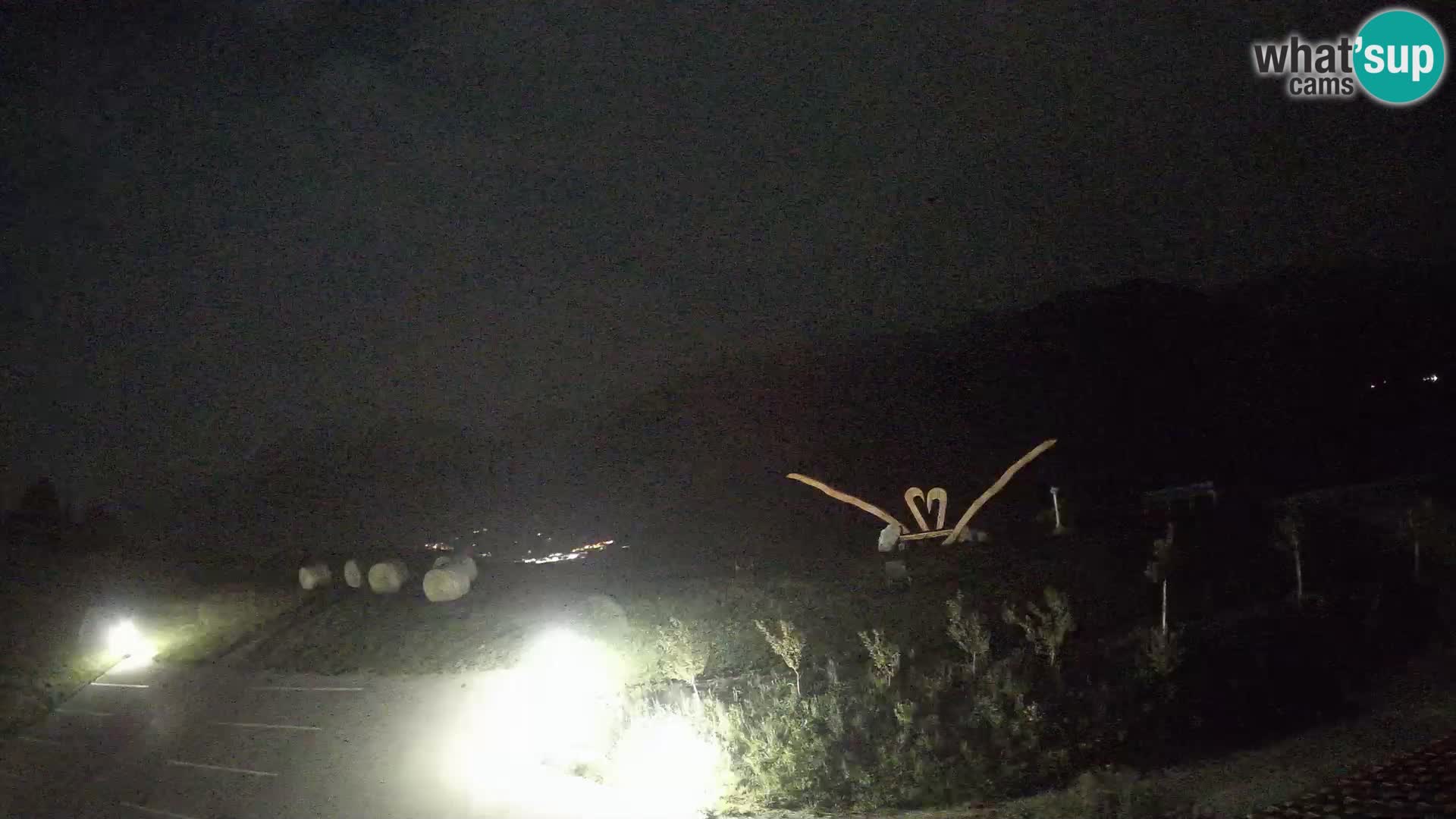 Fattoria agrituristica Široko webcam Most na Soči