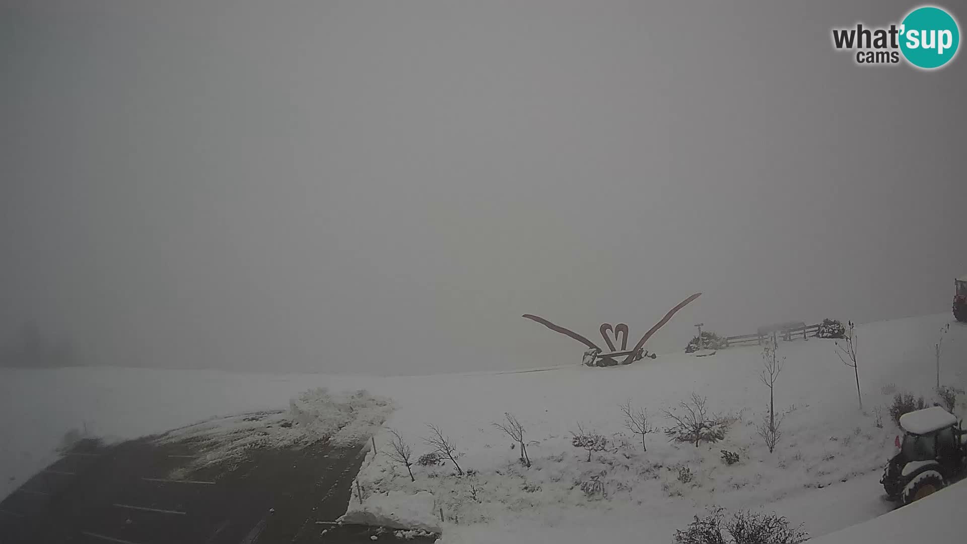 Granja turística Široko camera en vivo Most na Soči