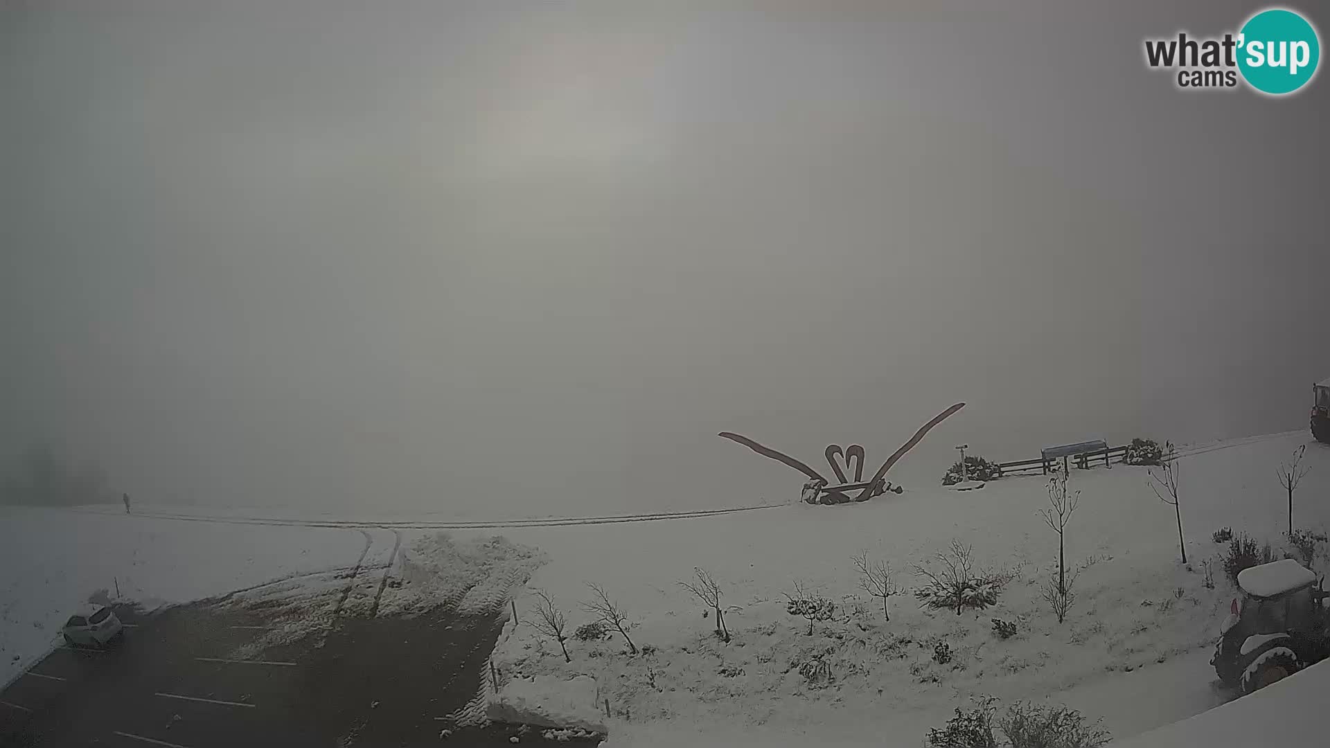 Granja turística Široko camera en vivo Most na Soči