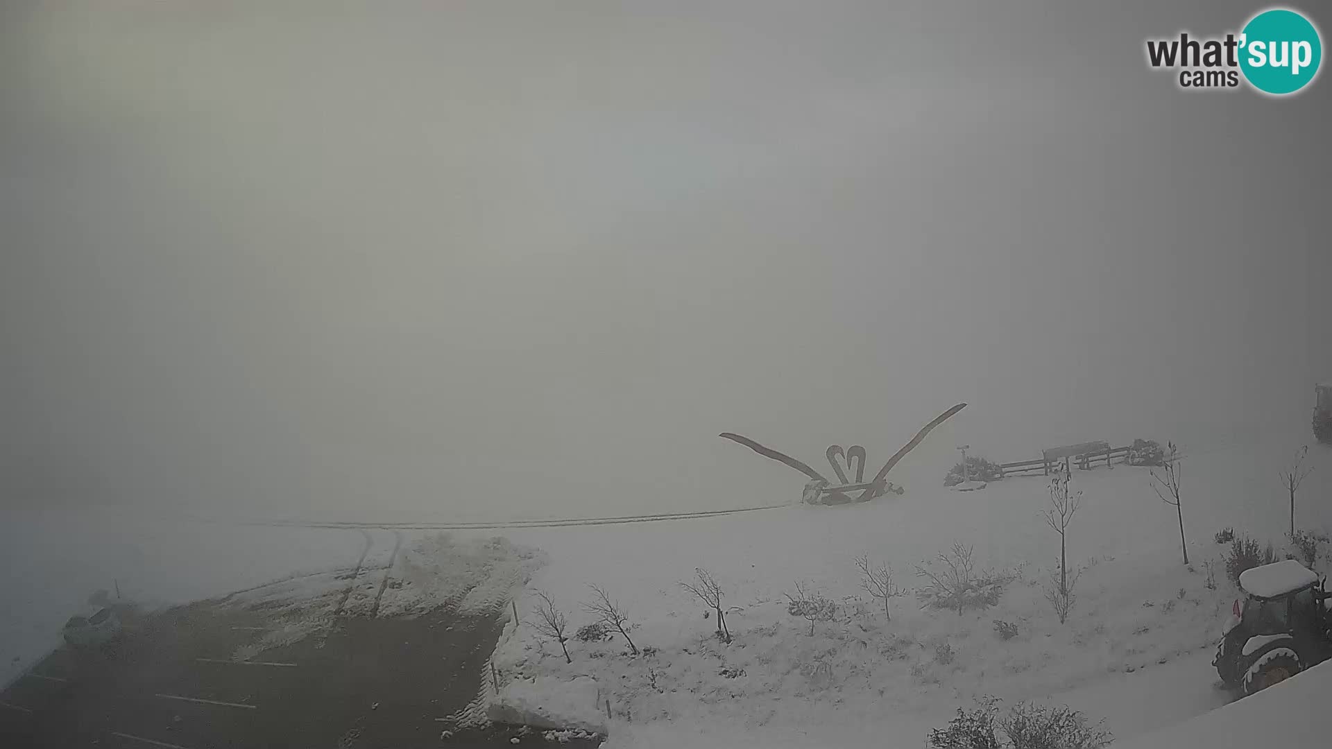 Granja turística Široko camera en vivo Most na Soči