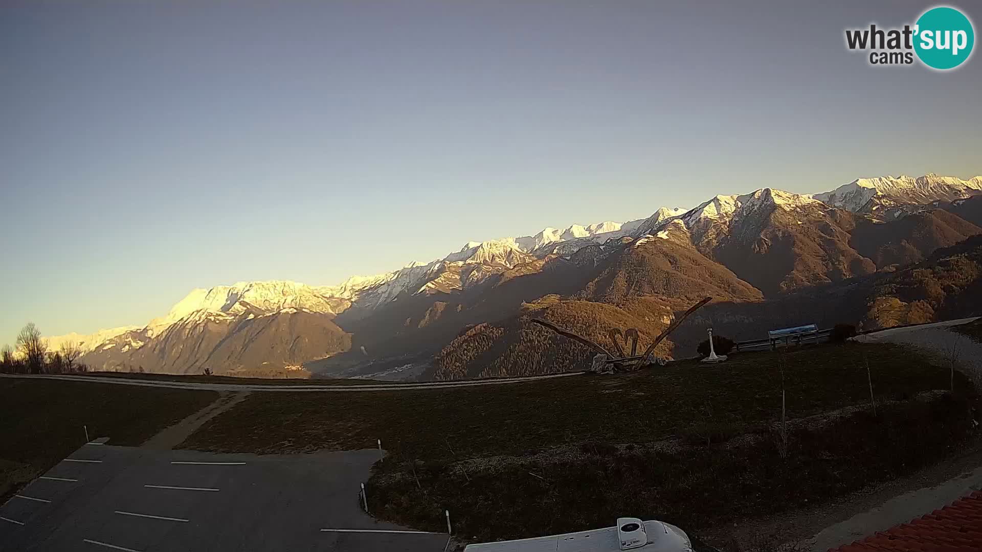 Ferme touristique Široko Livecam Most na Soči