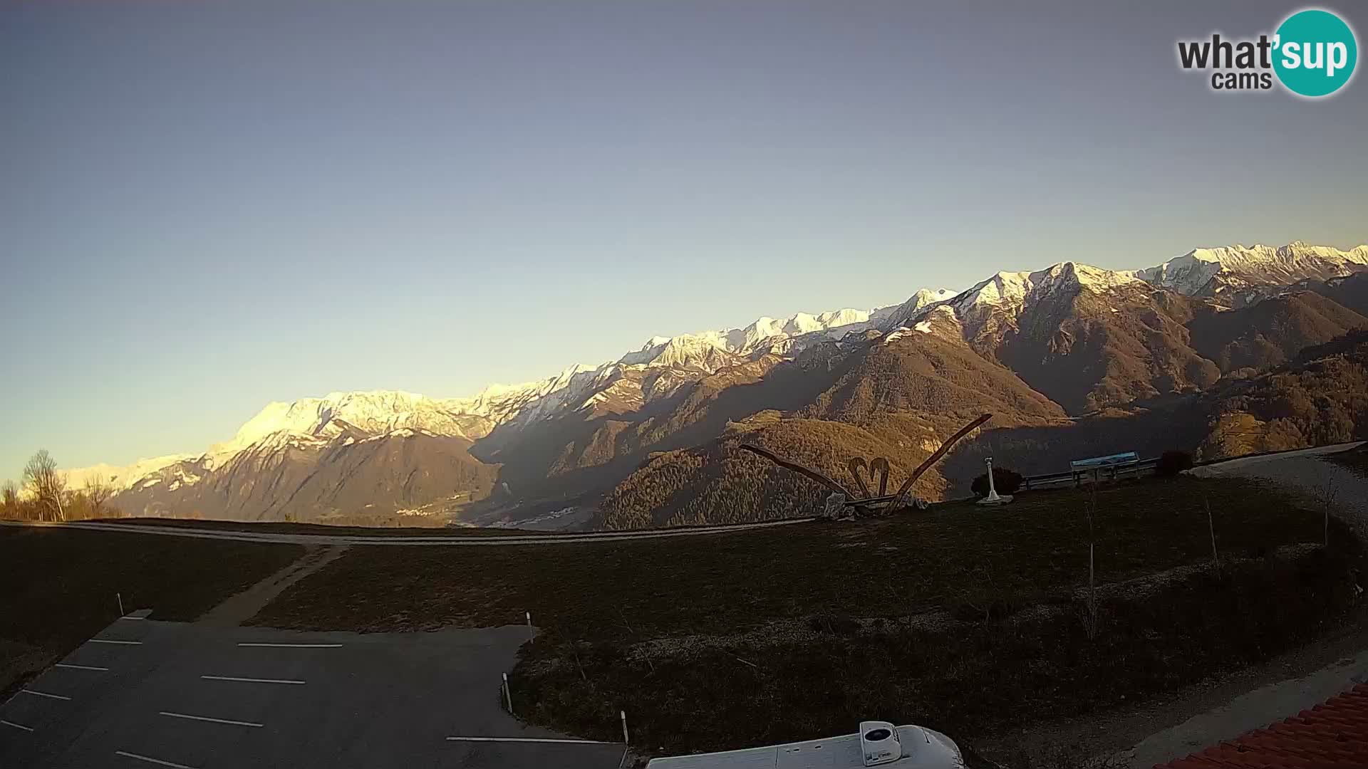 Ferme touristique Široko Livecam Most na Soči