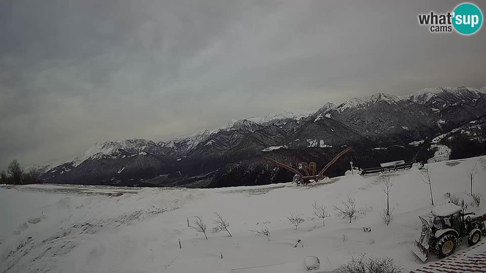 Ferme touristique Široko Livecam Most na Soči