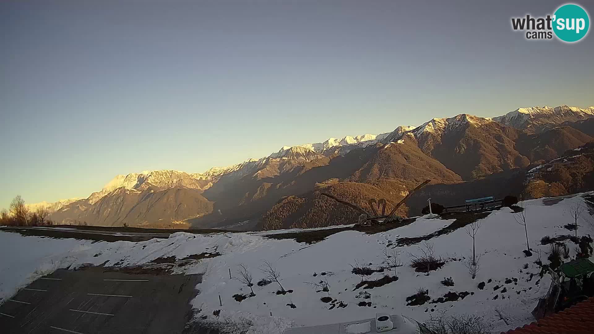 Ferme touristique Široko Livecam Most na Soči