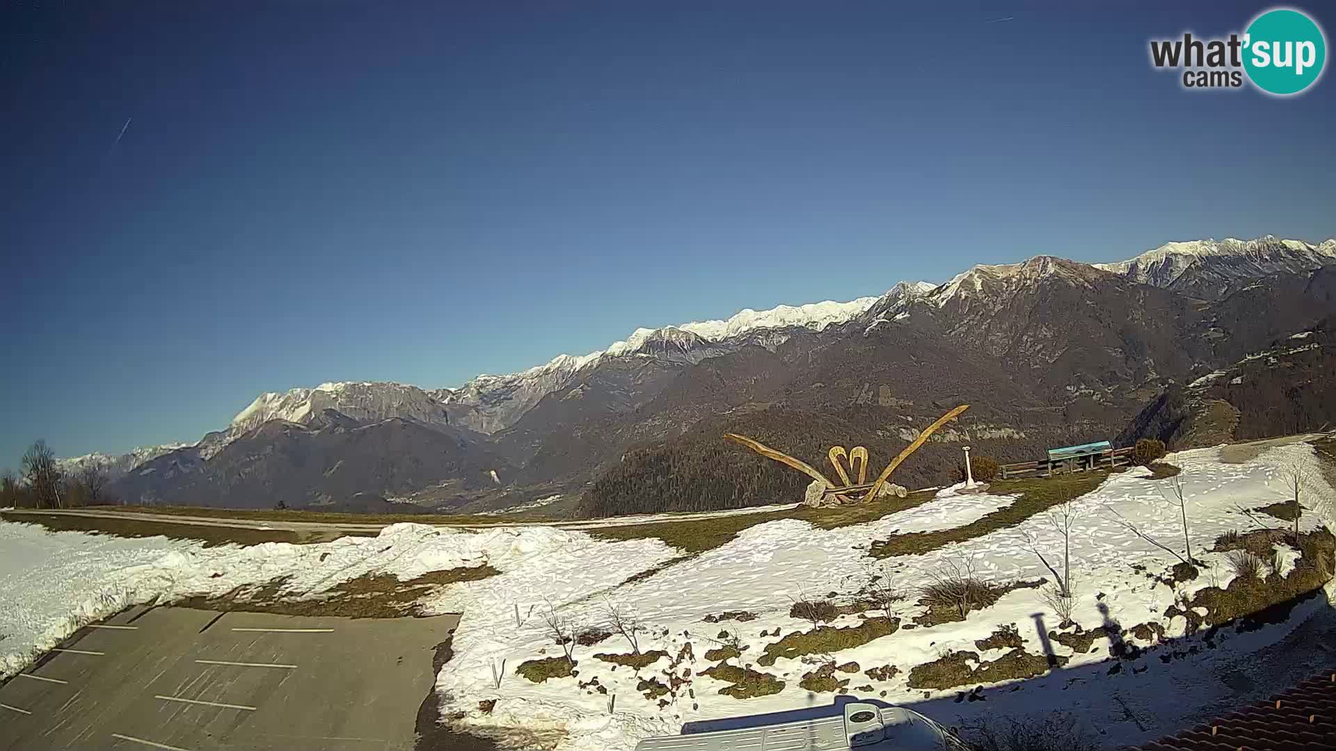 Tourist farm Široko webcam Most na Soči