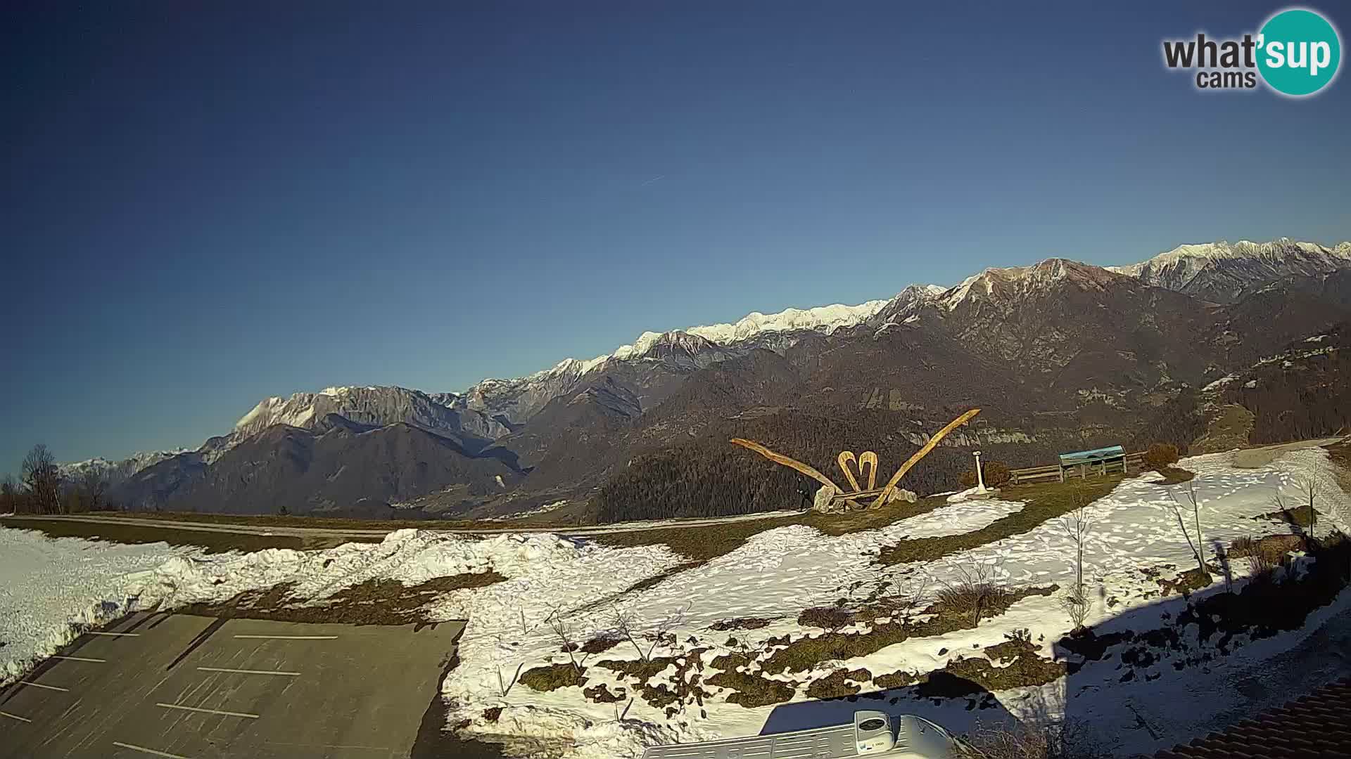 Tourist farm Široko webcam Most na Soči