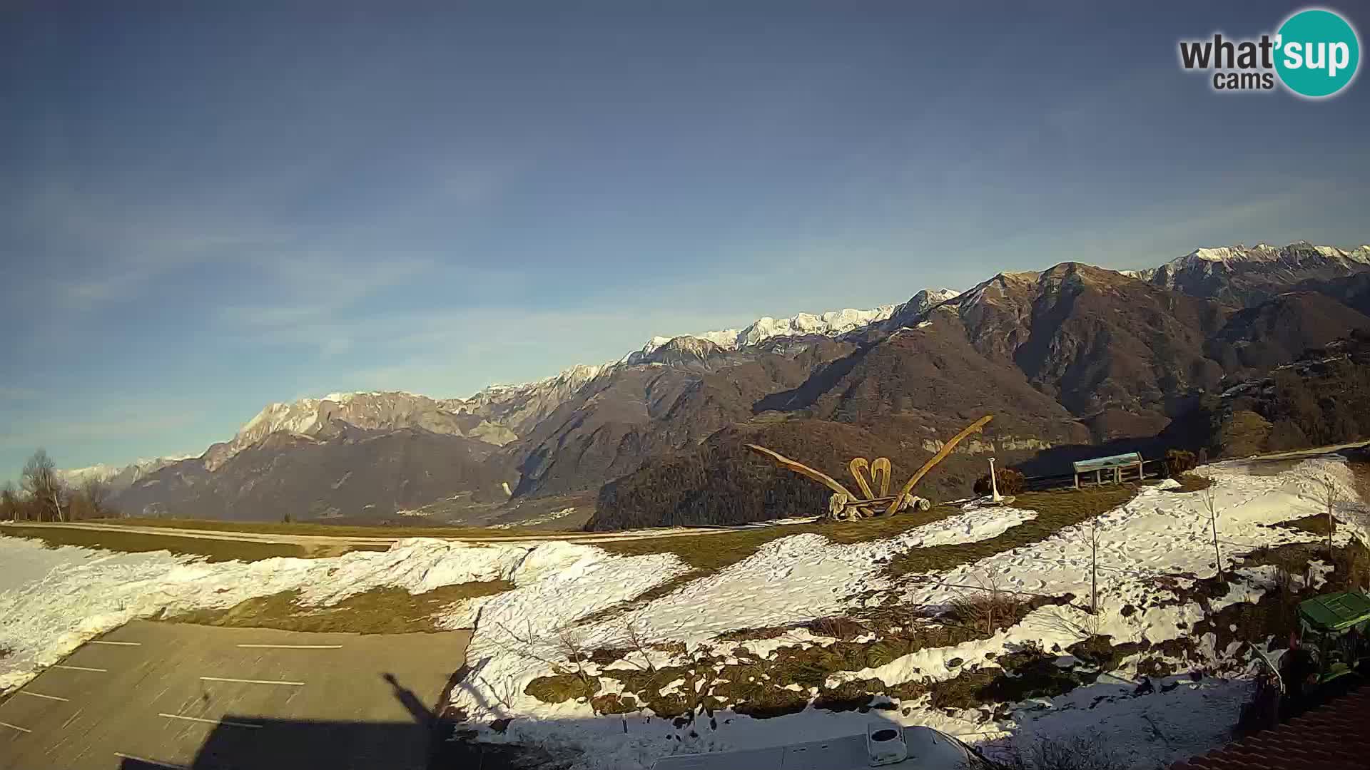 Tourist farm Široko webcam Most na Soči