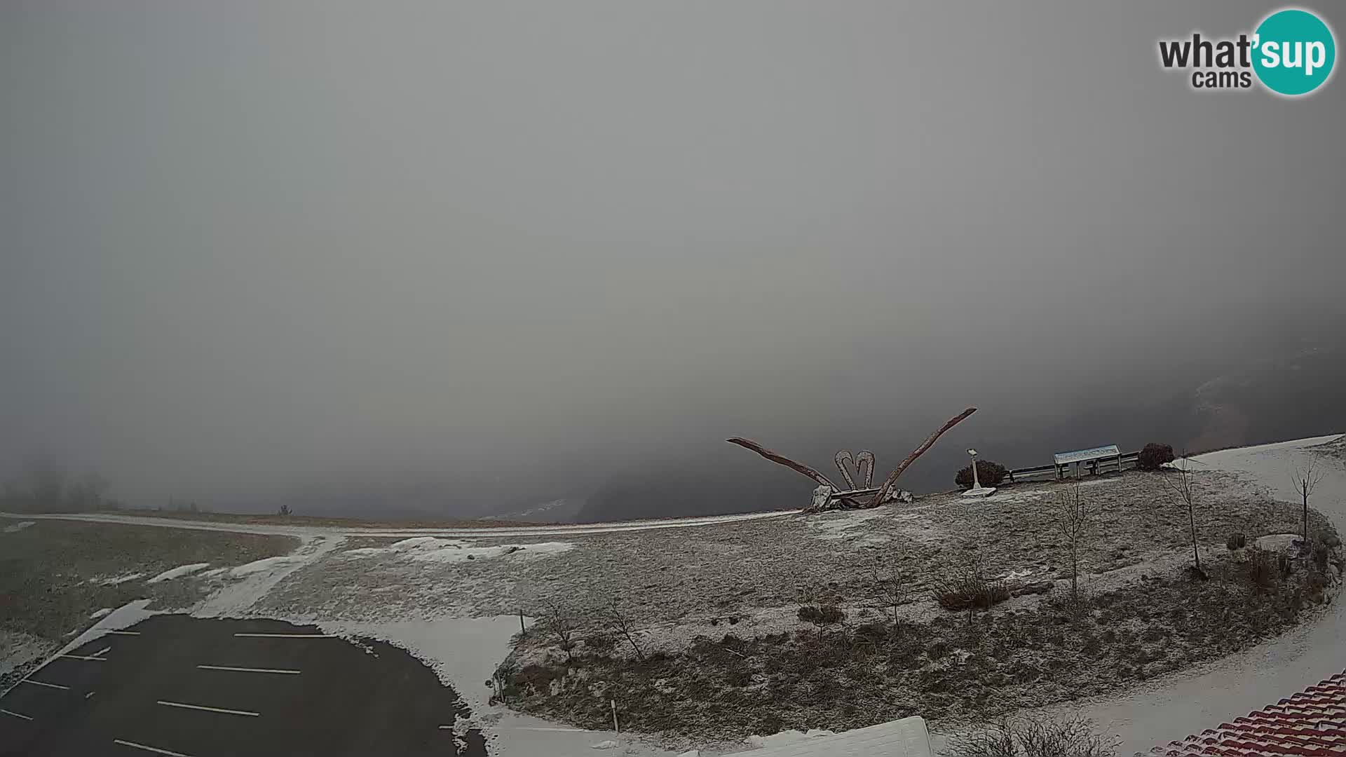 Touristenfarm Široko webcam Most na Soči