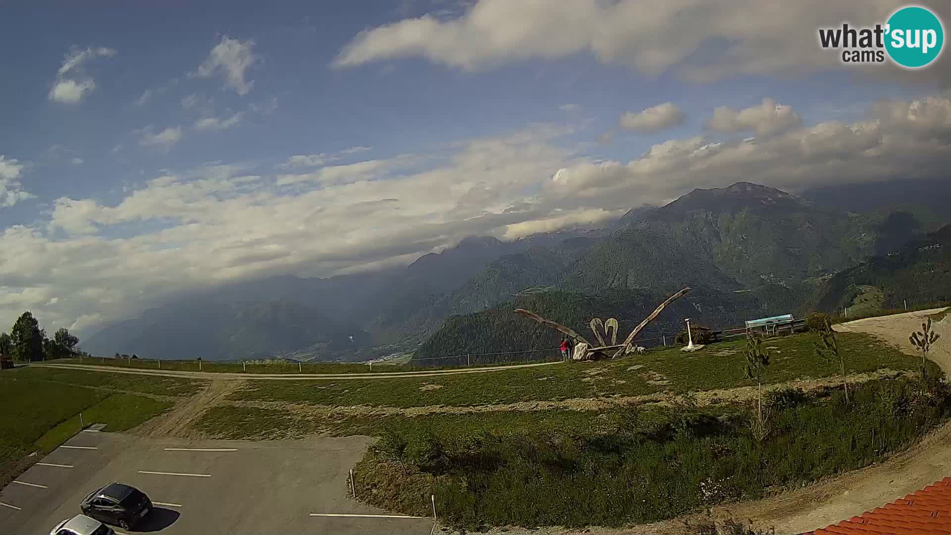 Tourist farm Široko webcam Most na Soči
