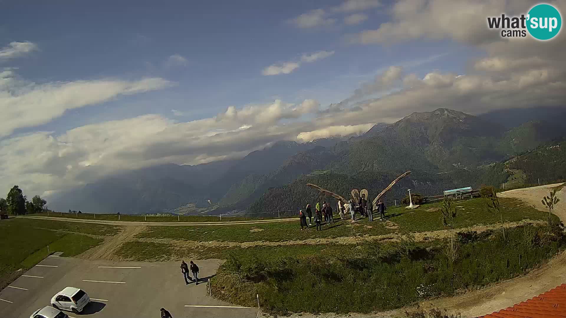 Tourist farm Široko webcam Most na Soči