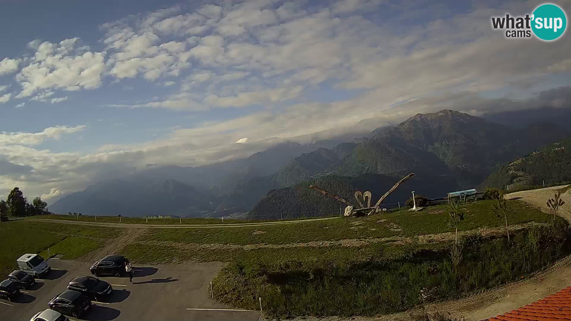 Ferme touristique Široko Livecam Most na Soči