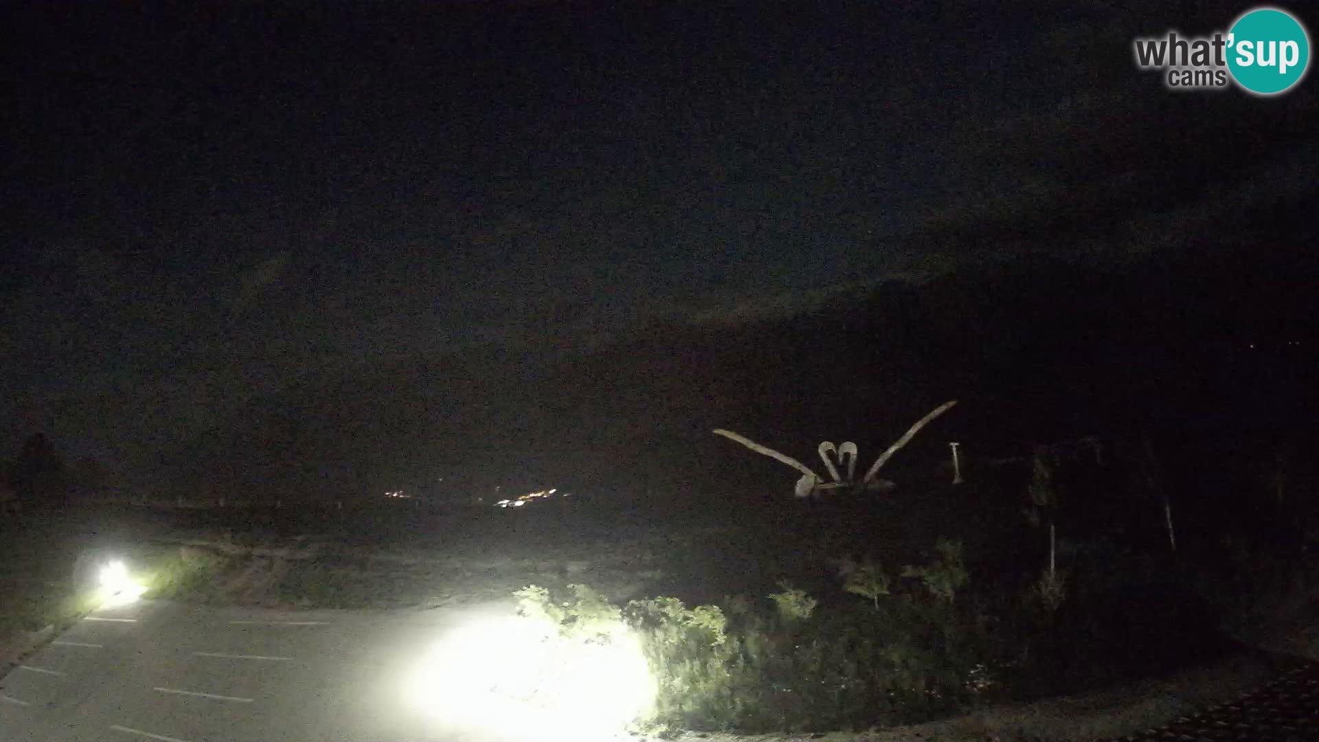 Granja turística Široko camera en vivo Most na Soči