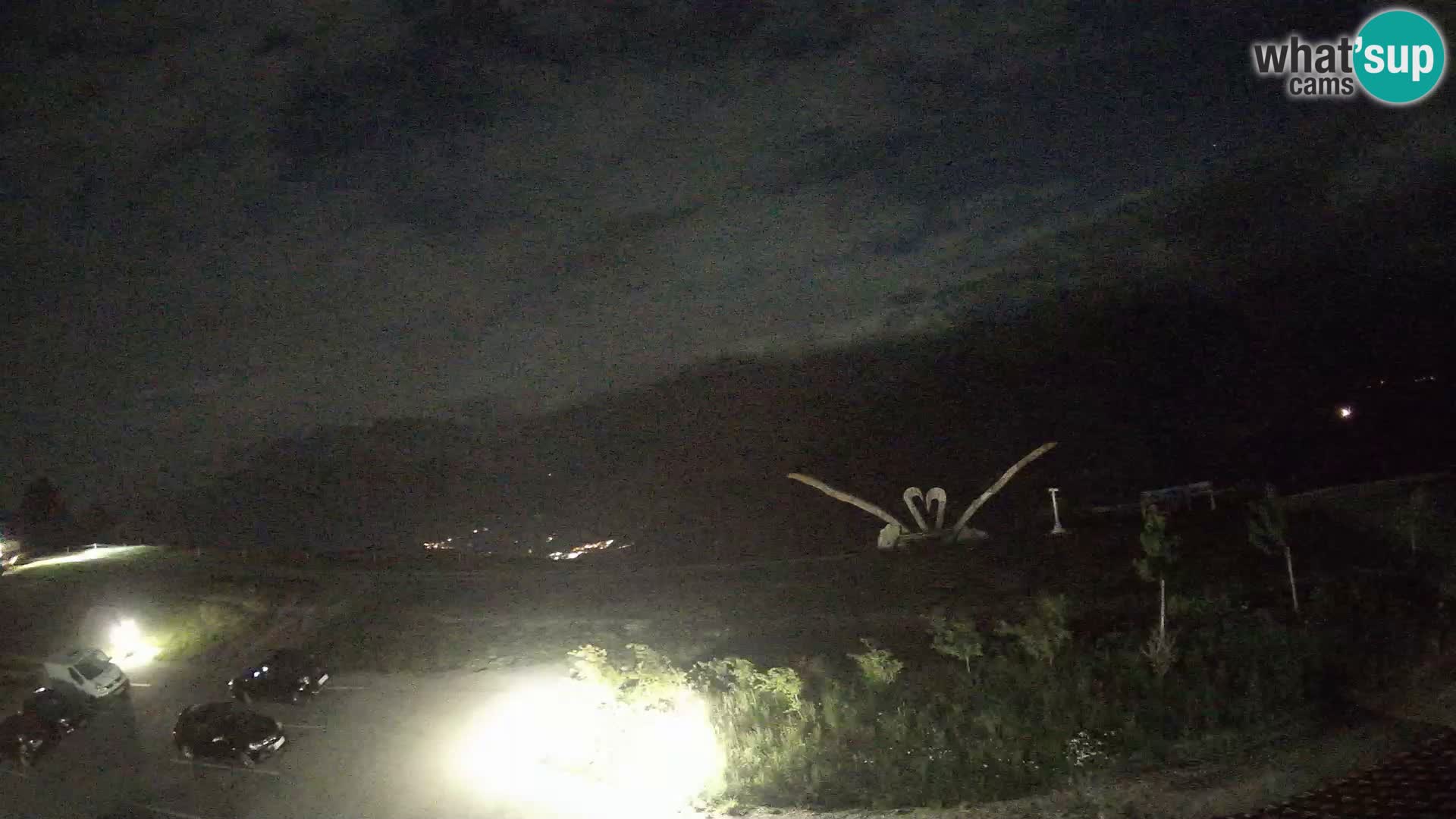Fattoria agrituristica Široko webcam Most na Soči