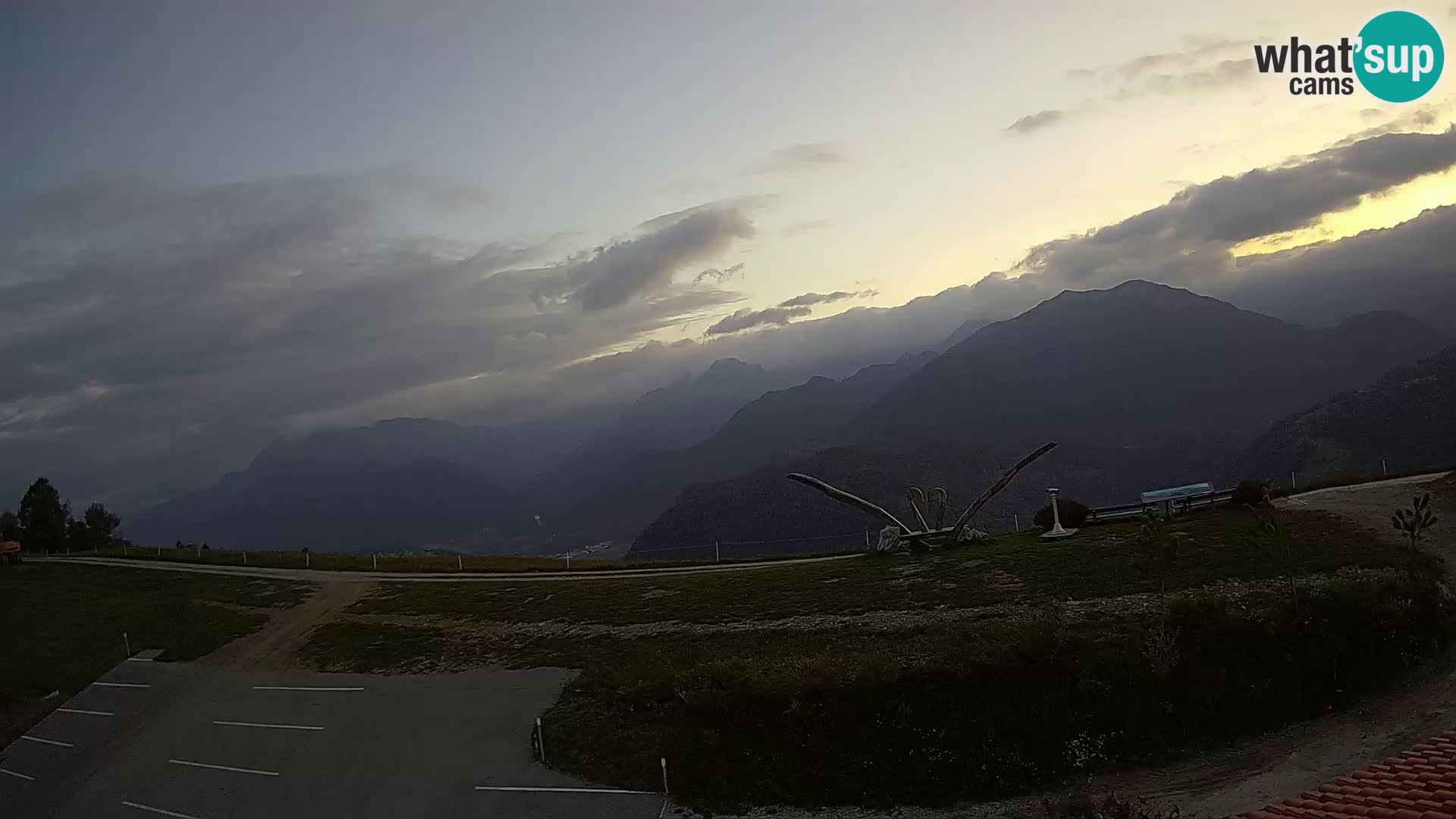 Ferme touristique Široko Livecam Most na Soči