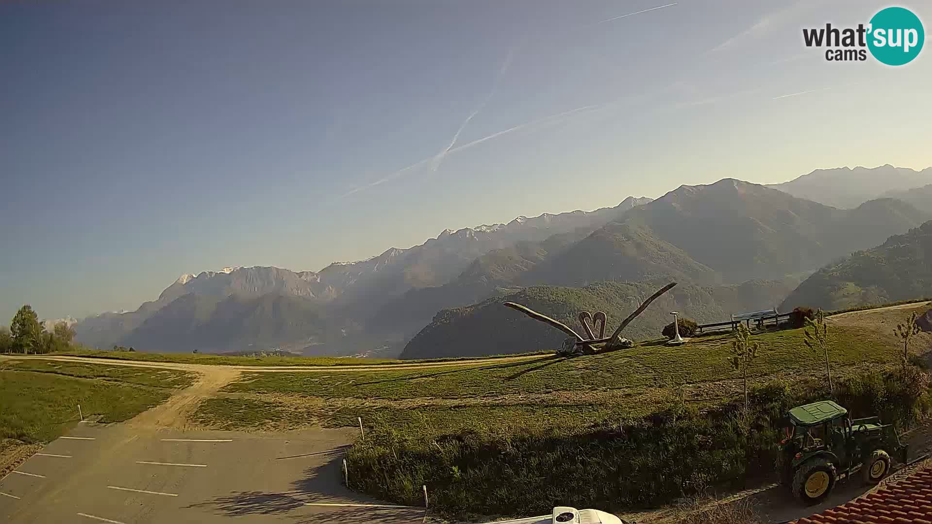 Ferme touristique Široko Livecam Most na Soči