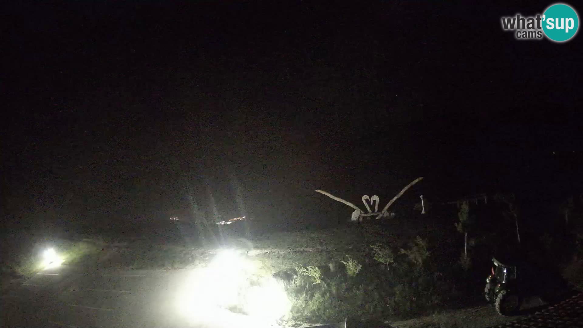 Touristenfarm Široko webcam Most na Soči
