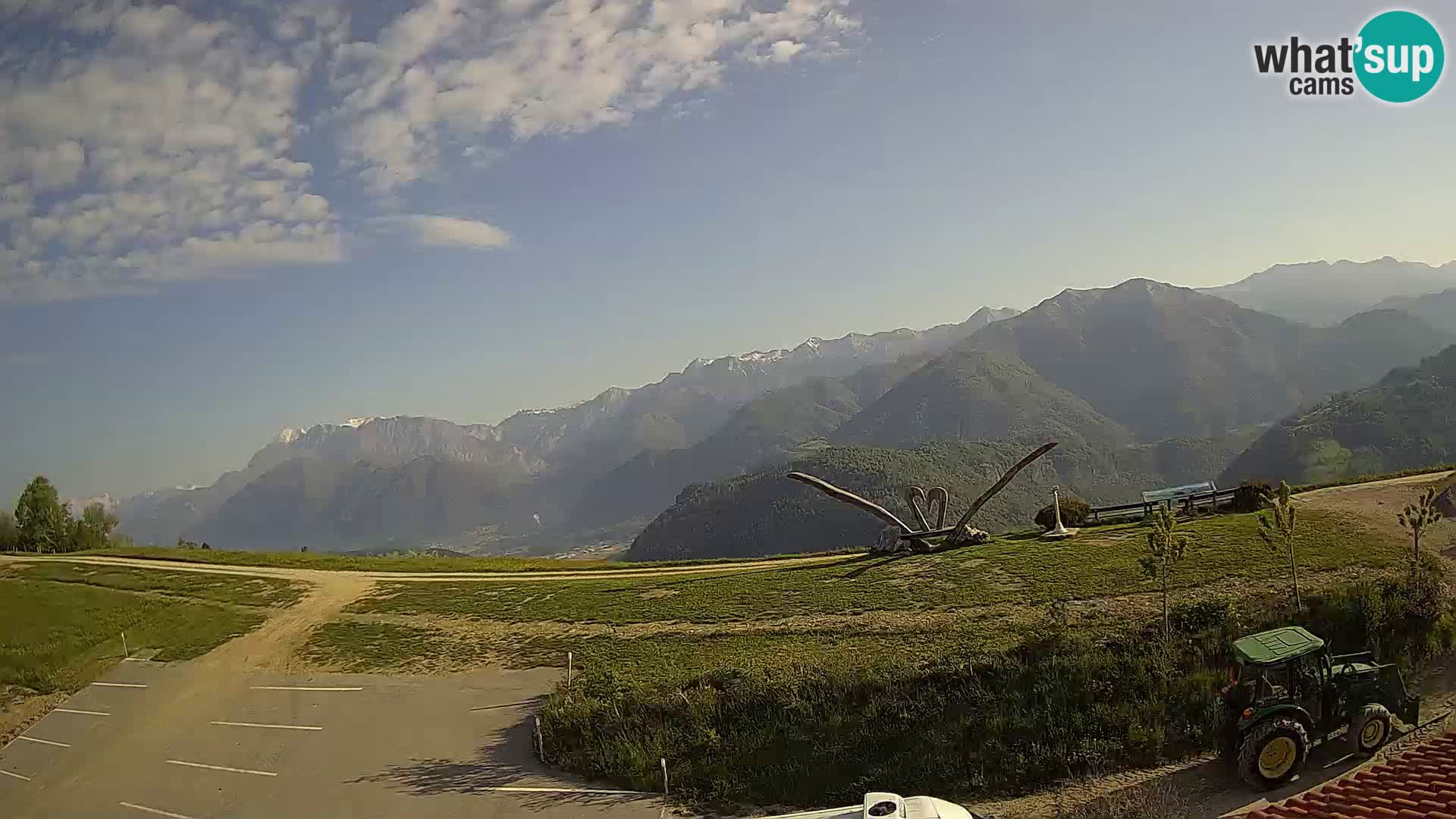 Ferme touristique Široko Livecam Most na Soči