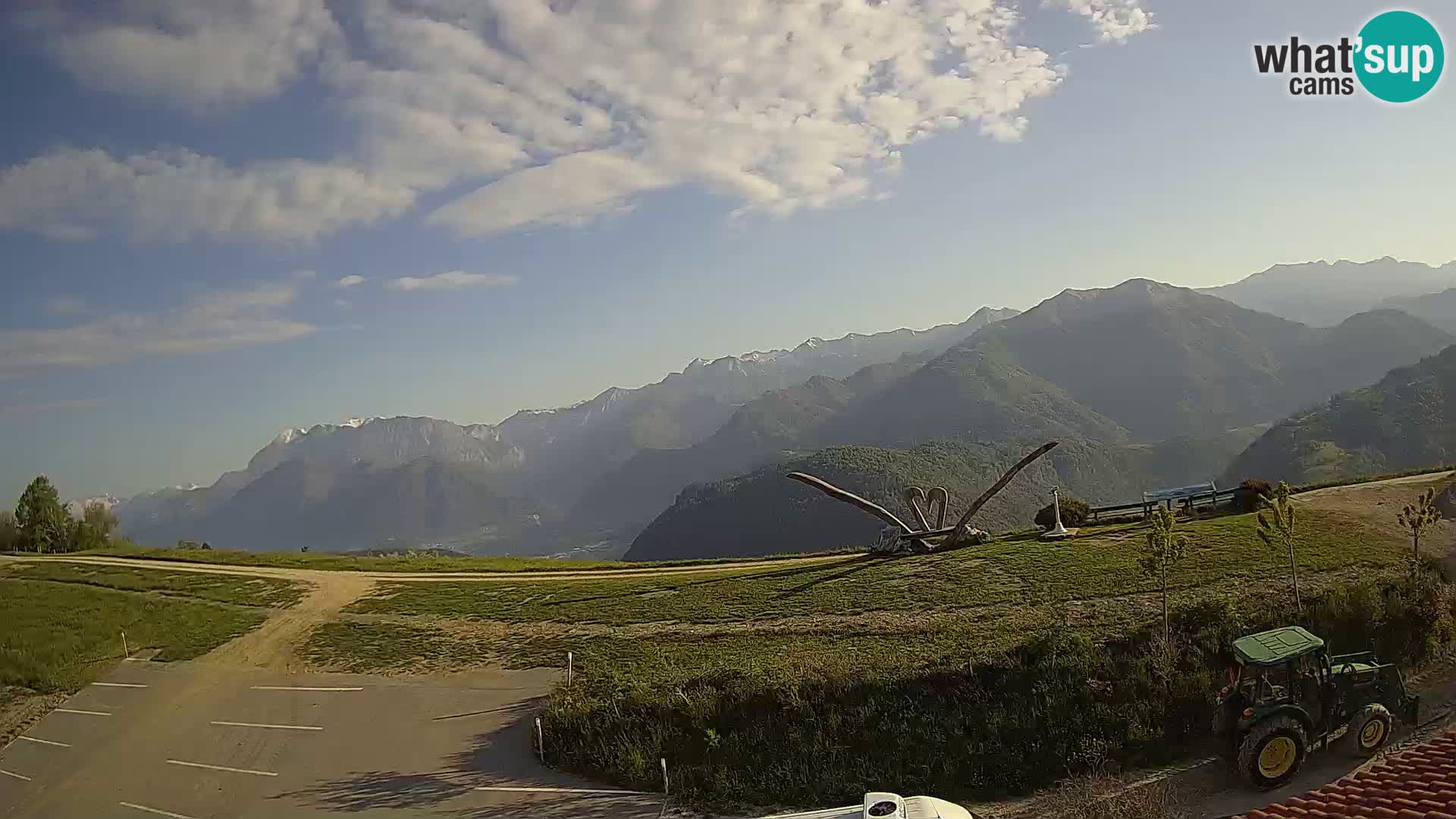 Ferme touristique Široko Livecam Most na Soči