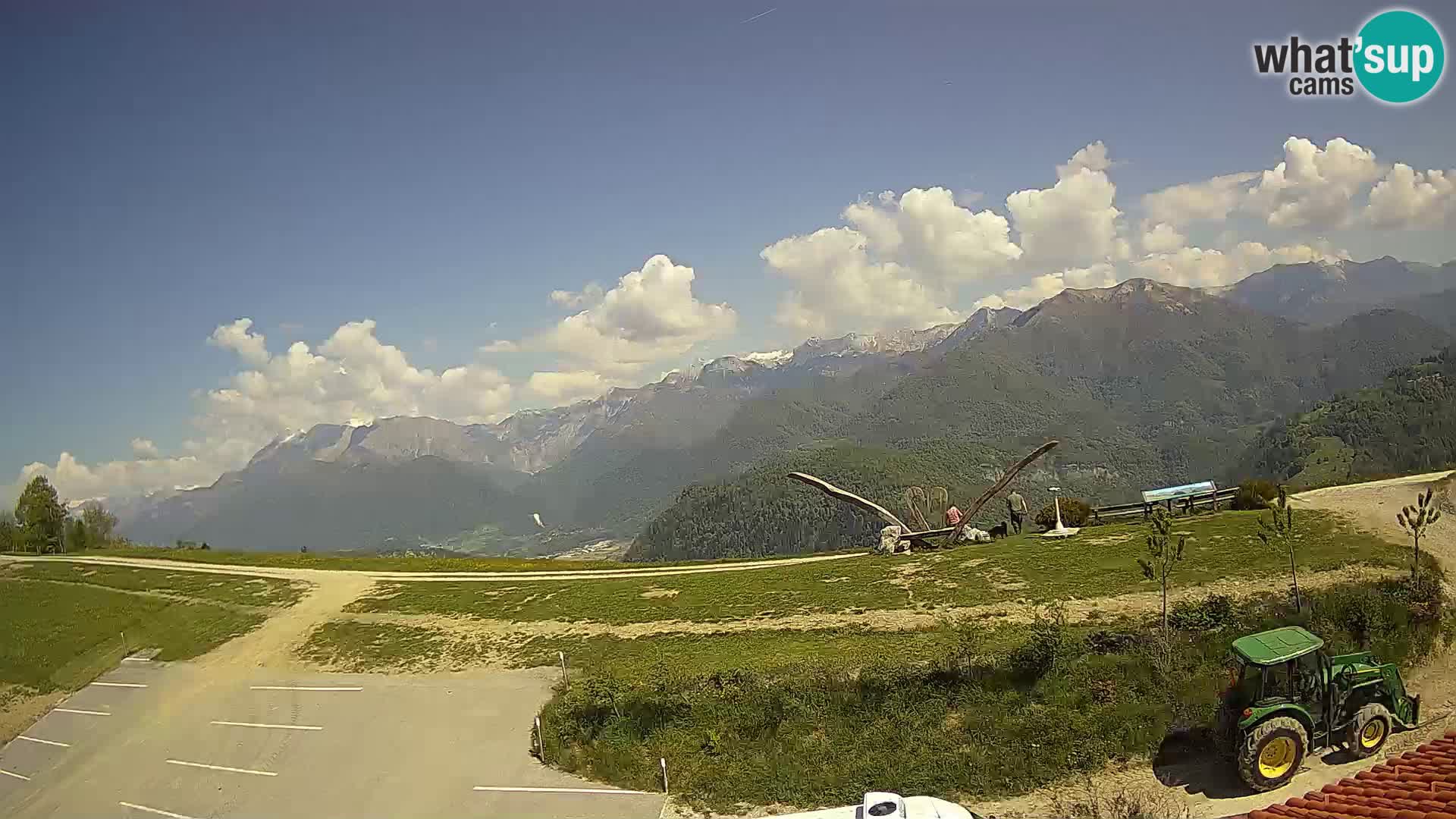Ferme touristique Široko Livecam Most na Soči