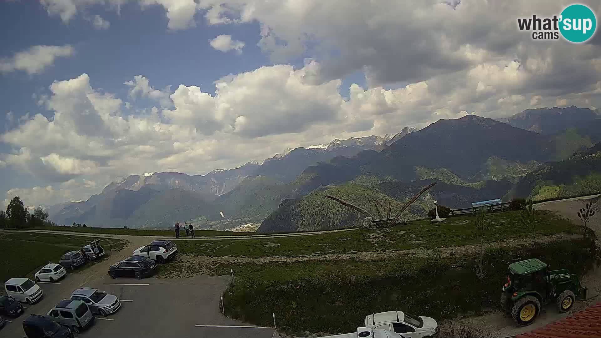Tourist farm Široko webcam Most na Soči