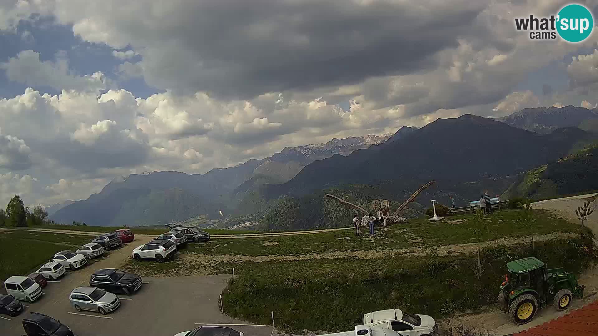 Tourist farm Široko webcam Most na Soči
