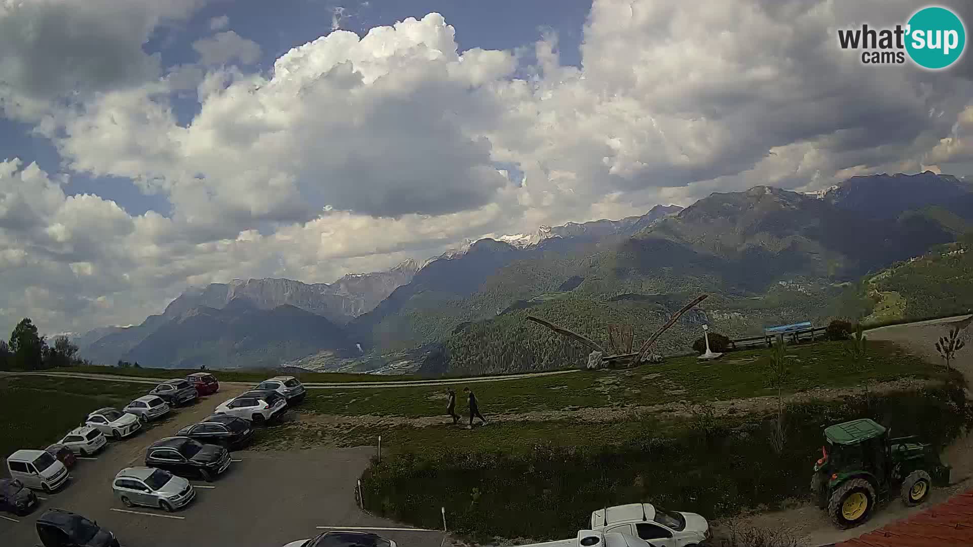 Tourist farm Široko webcam Most na Soči