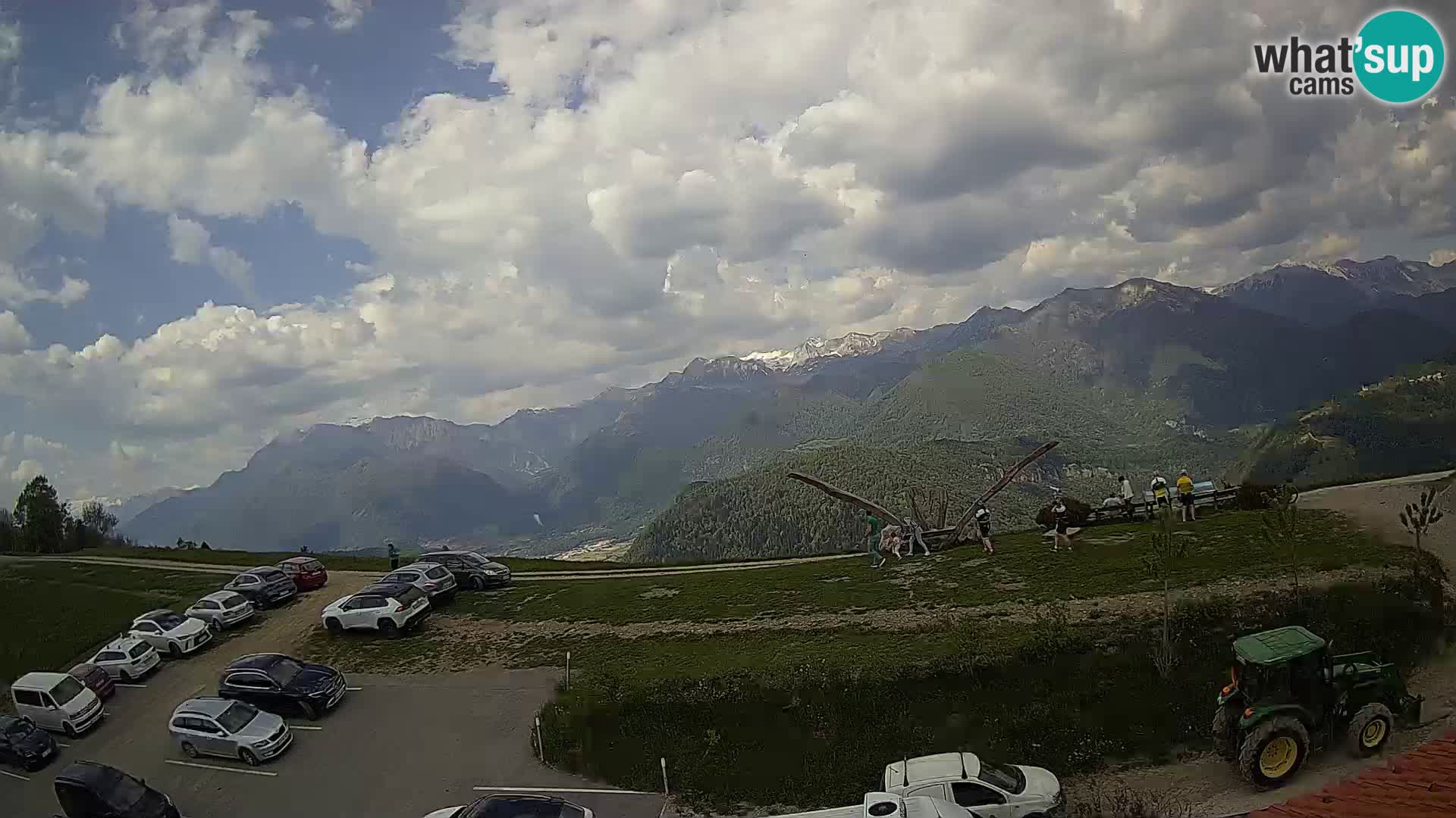 Ferme touristique Široko Livecam Most na Soči