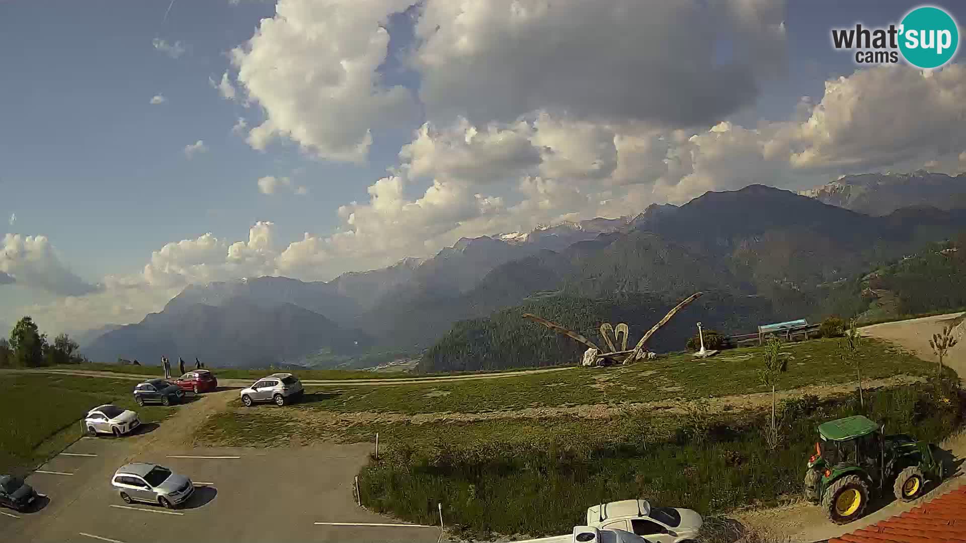 Tourist farm Široko webcam Most na Soči