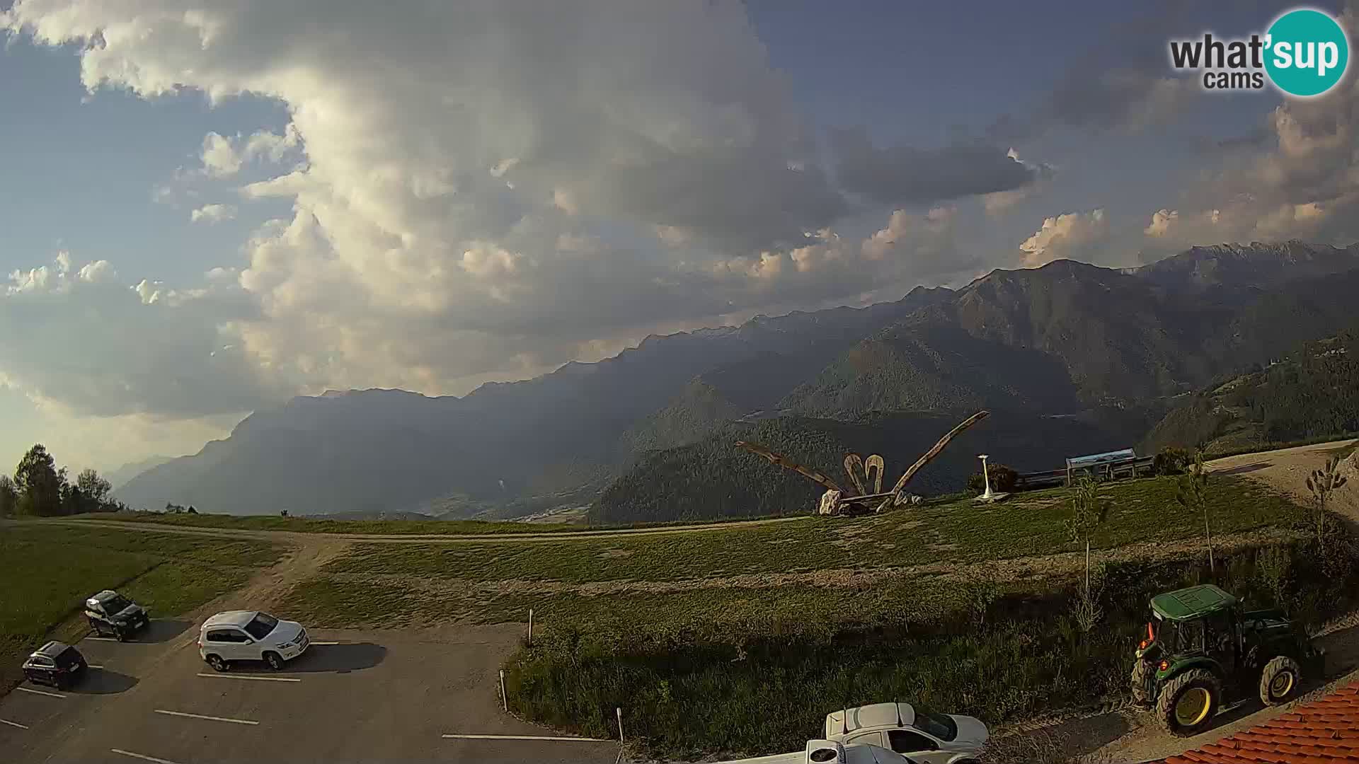 Ferme touristique Široko Livecam Most na Soči