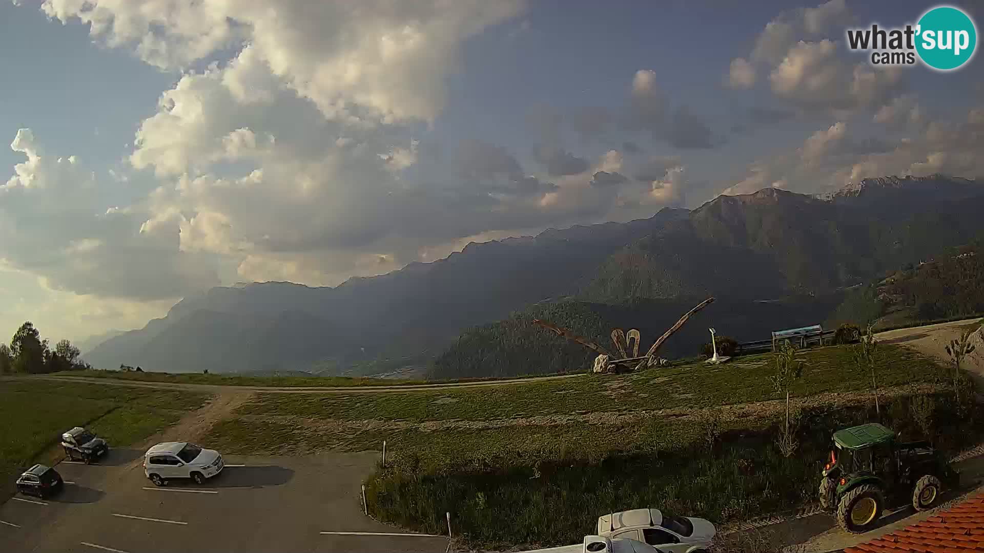 Ferme touristique Široko Livecam Most na Soči