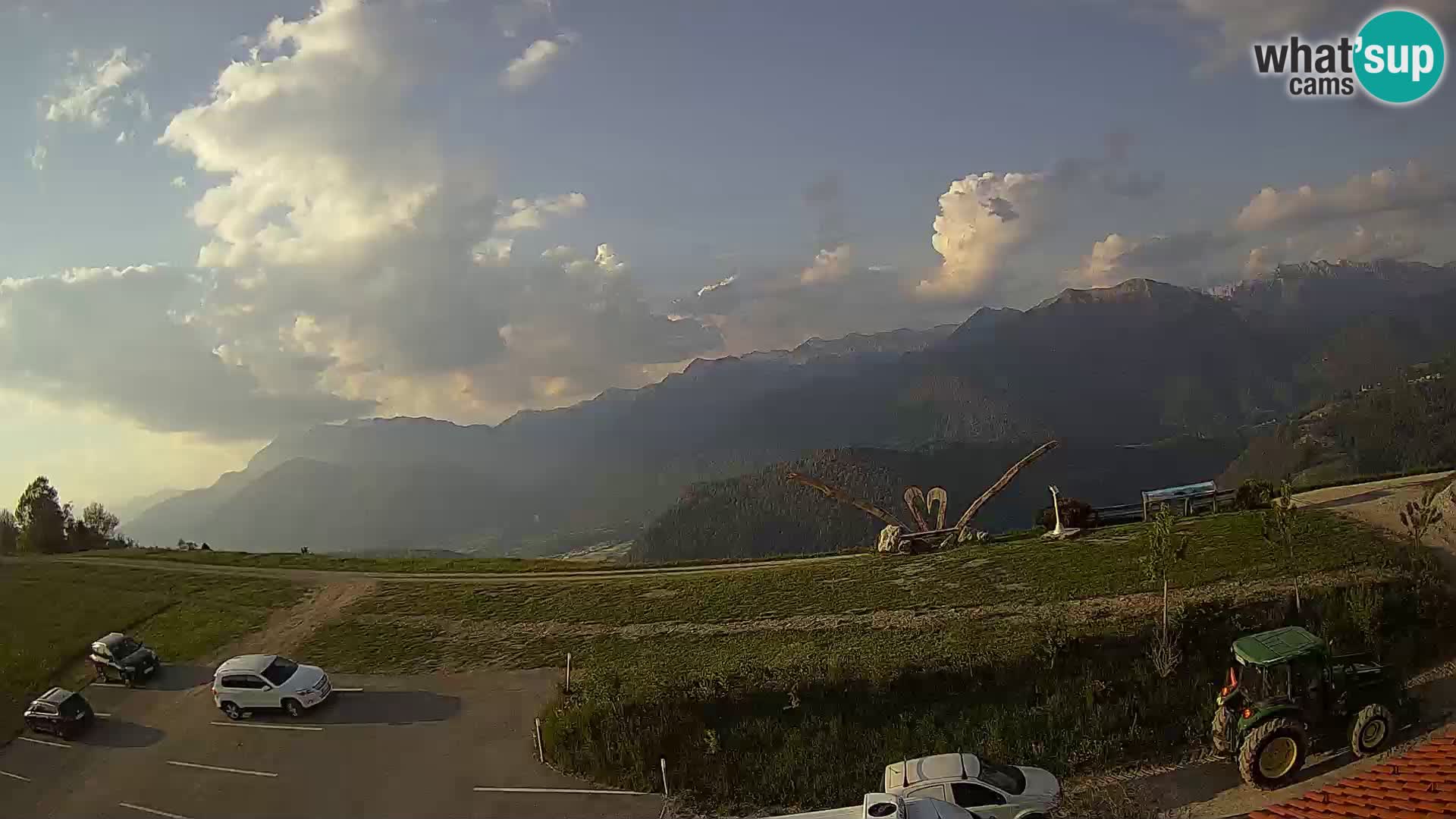 Tourist farm Široko webcam Most na Soči