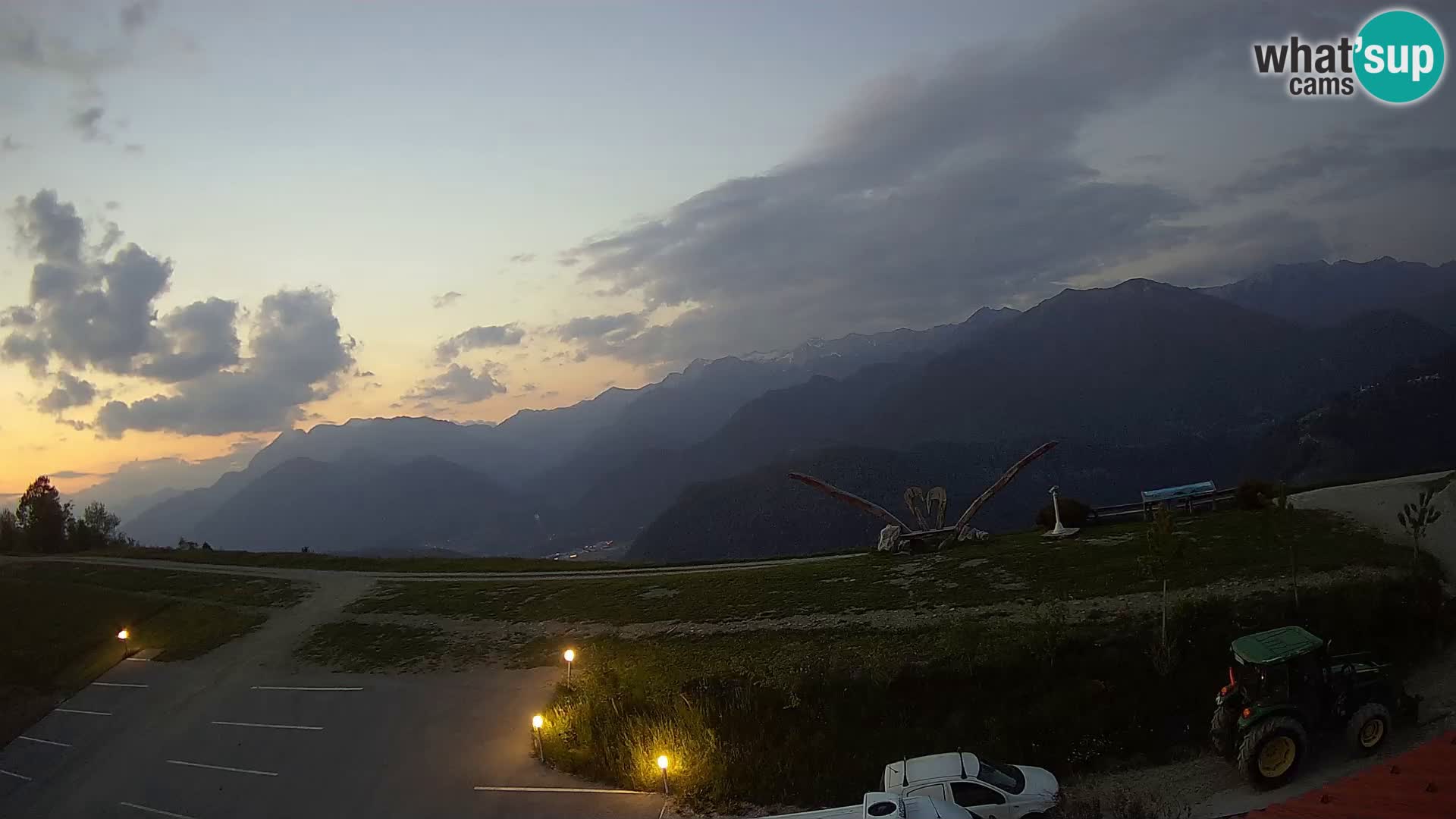 Ferme touristique Široko Livecam Most na Soči