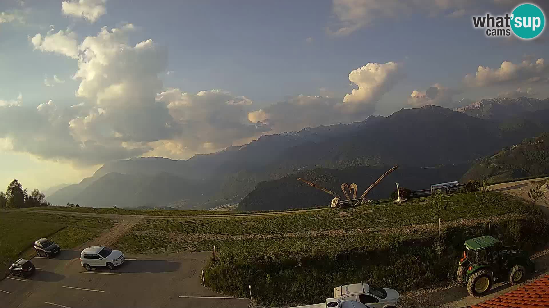 Tourist farm Široko webcam Most na Soči