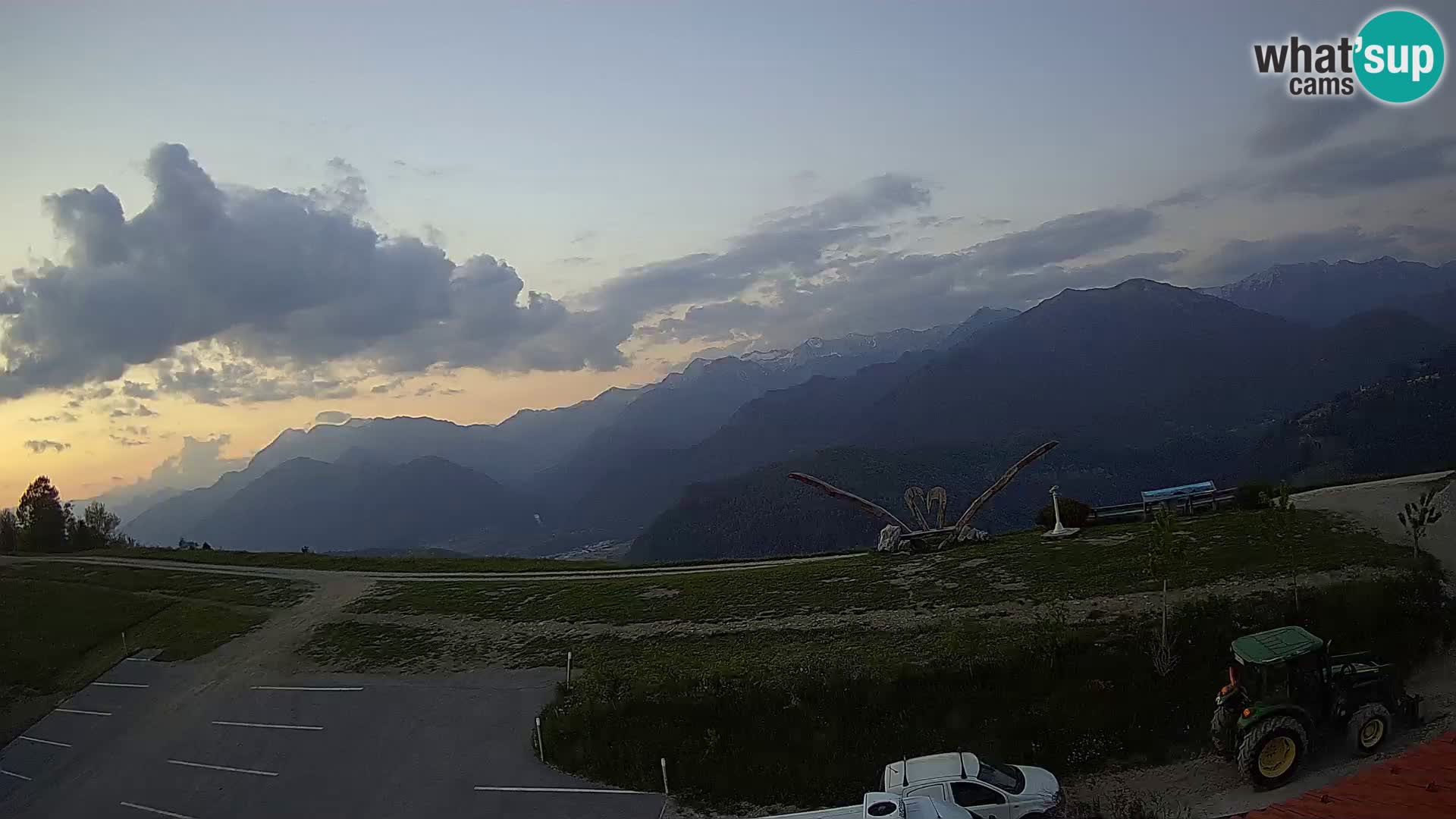 Tourist farm Široko webcam Most na Soči